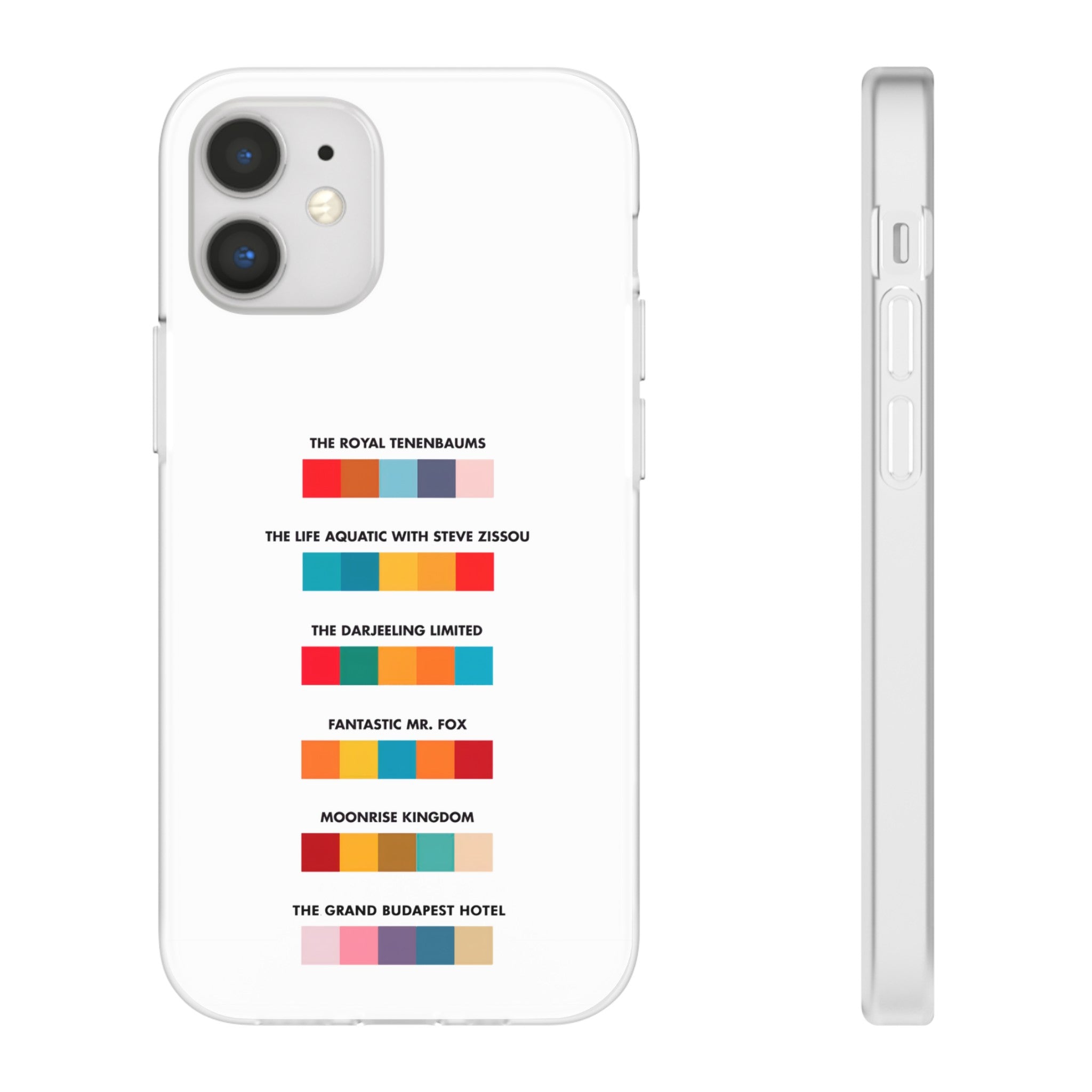 Wes Anderson Colors - Phone Case