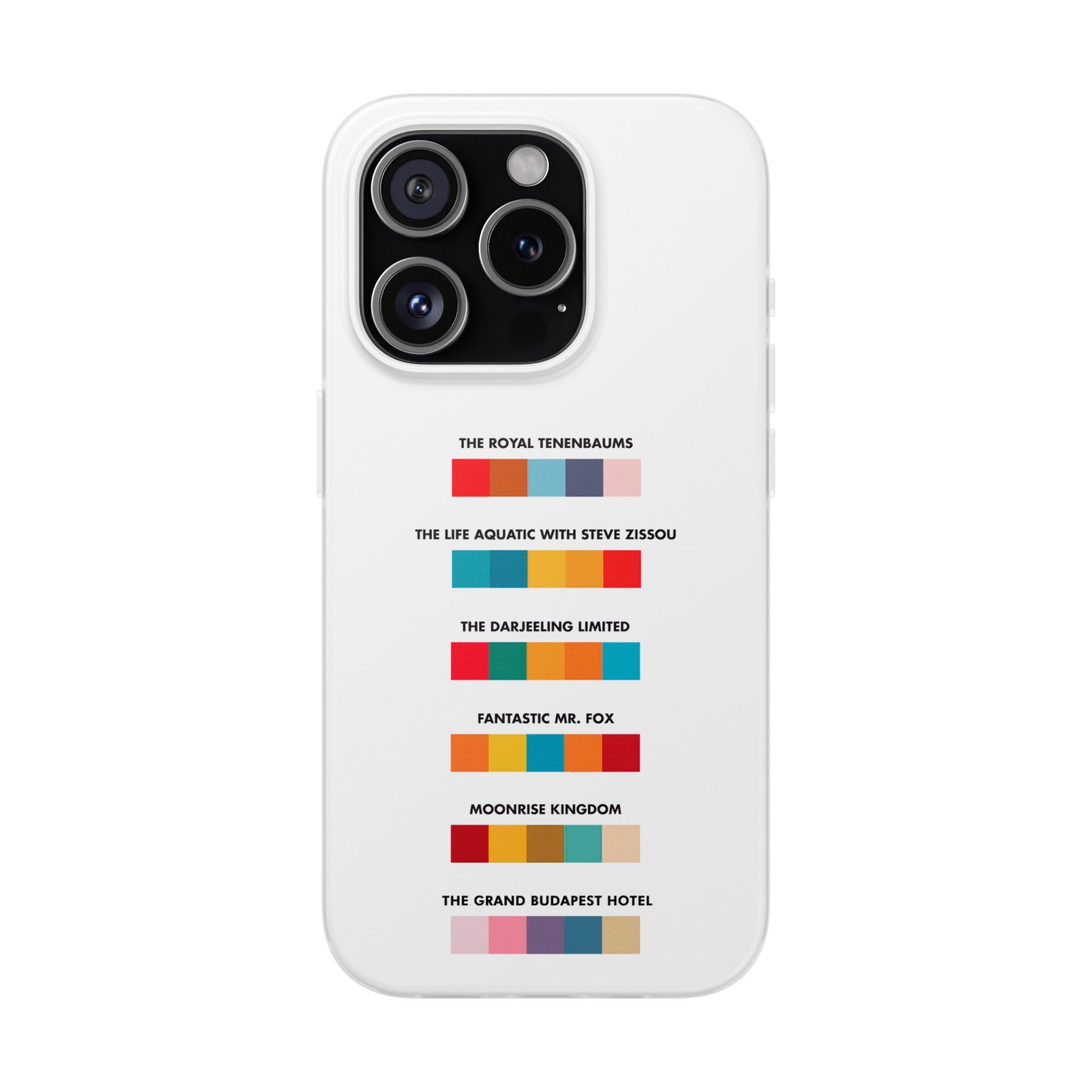 Wes Anderson Colors - Phone Case