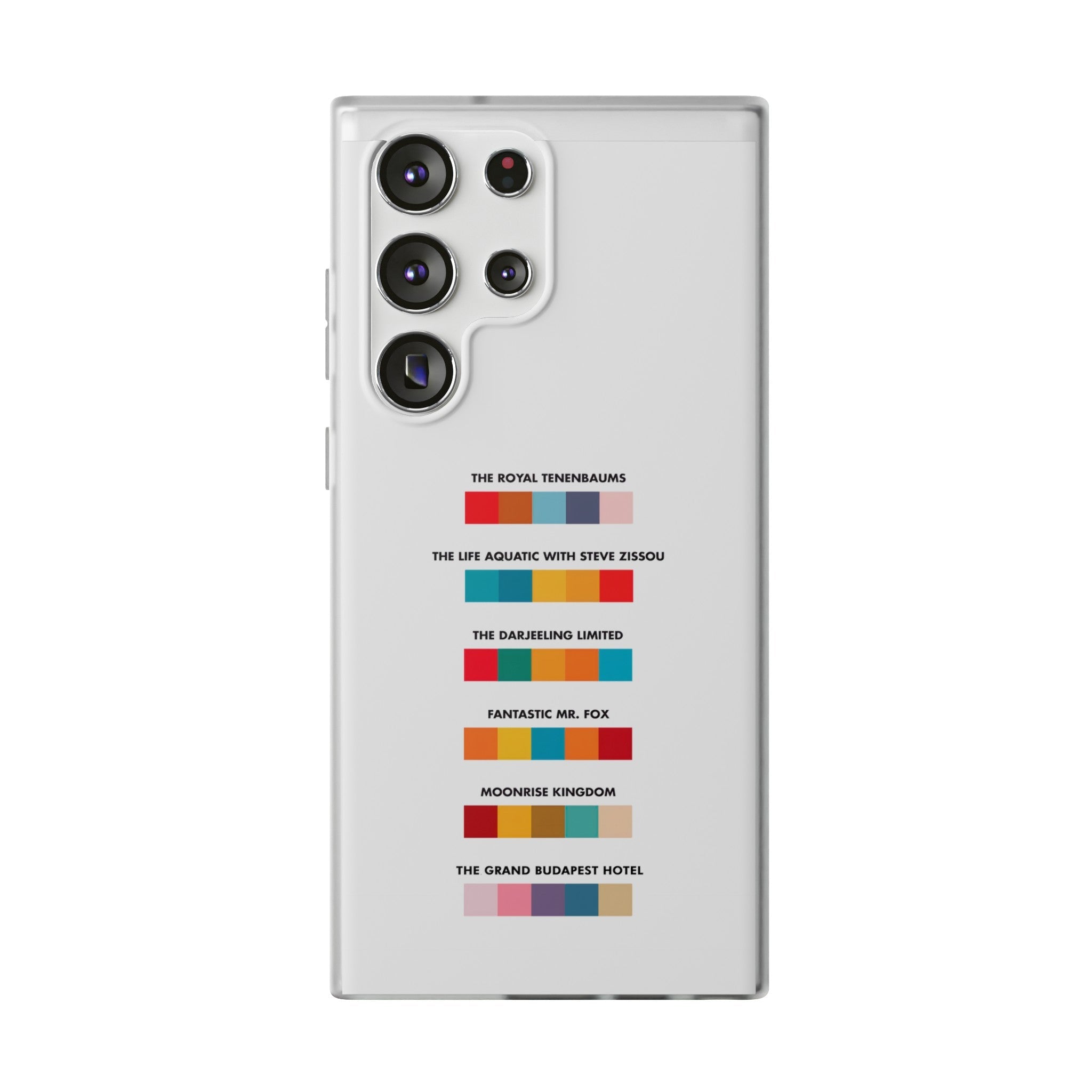 Wes Anderson Colors - Phone Case