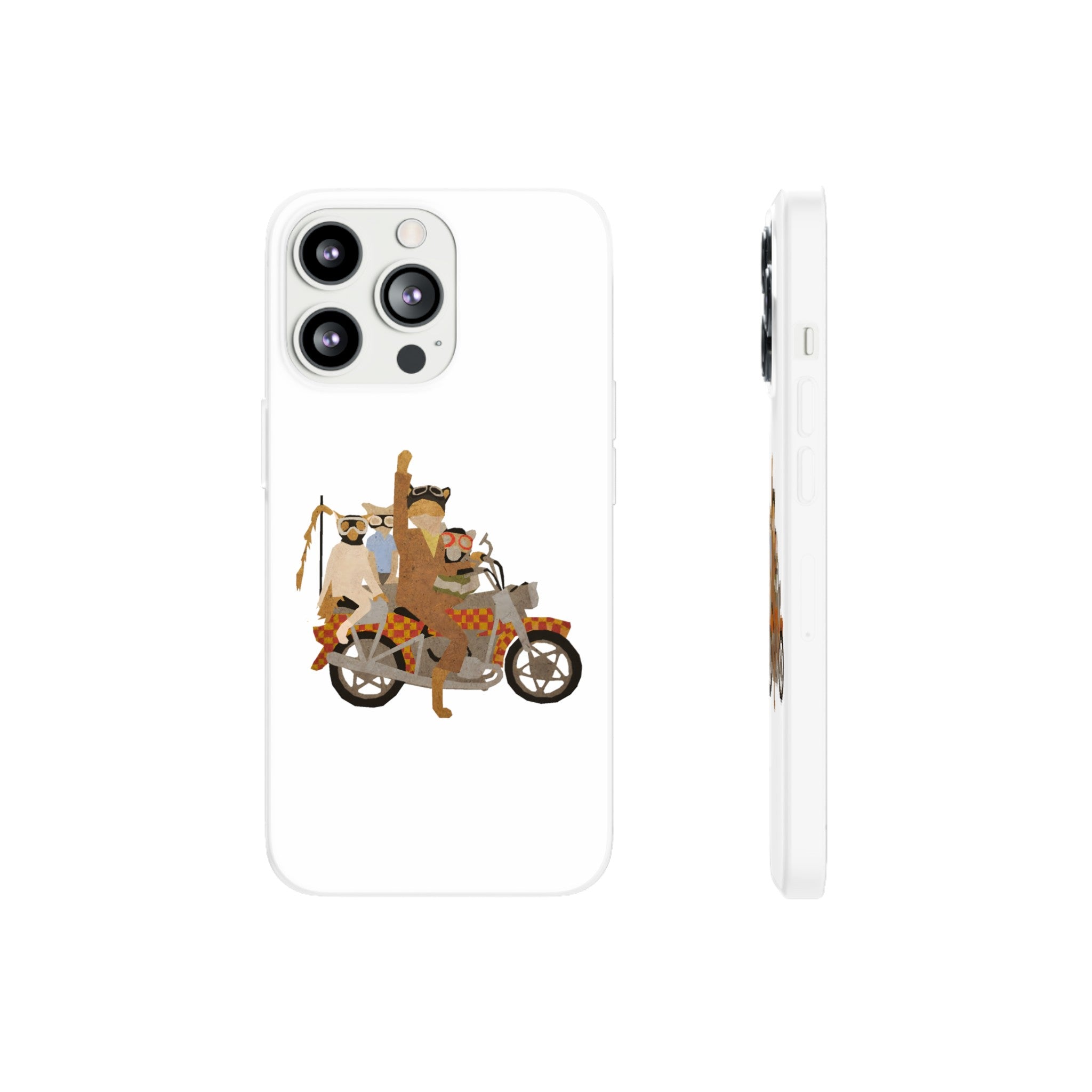 Fantastic Mr. Fox Motorcycle - Phone Case