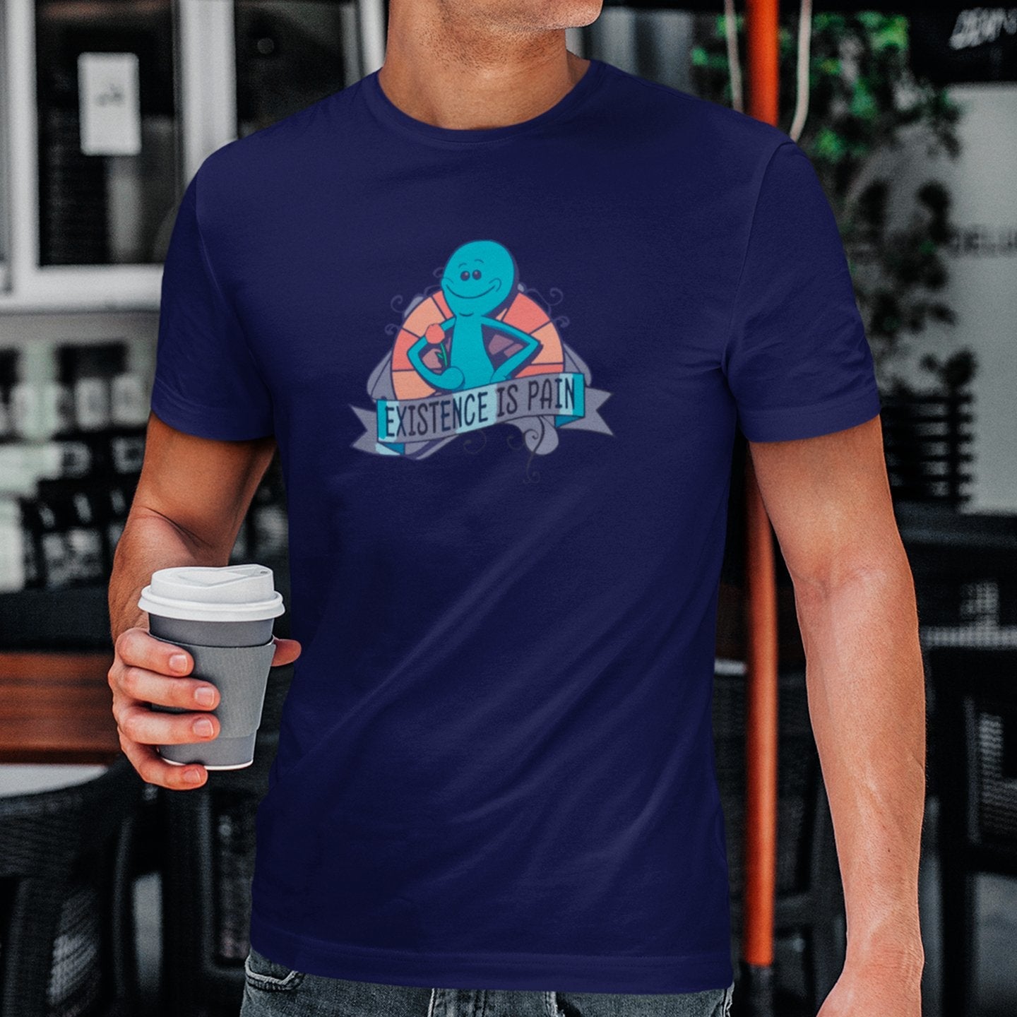 Existence is Pain Mr. Meeseeks - T-Shirt