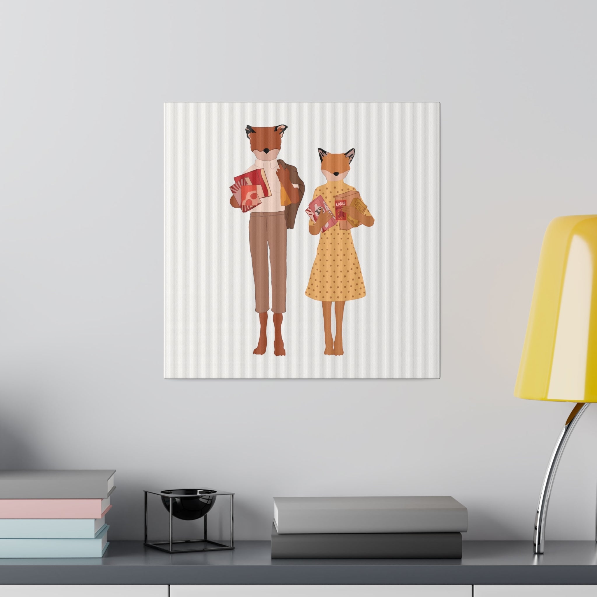 Fantastic Mr. Fox Wes Anderson - Canvas Art