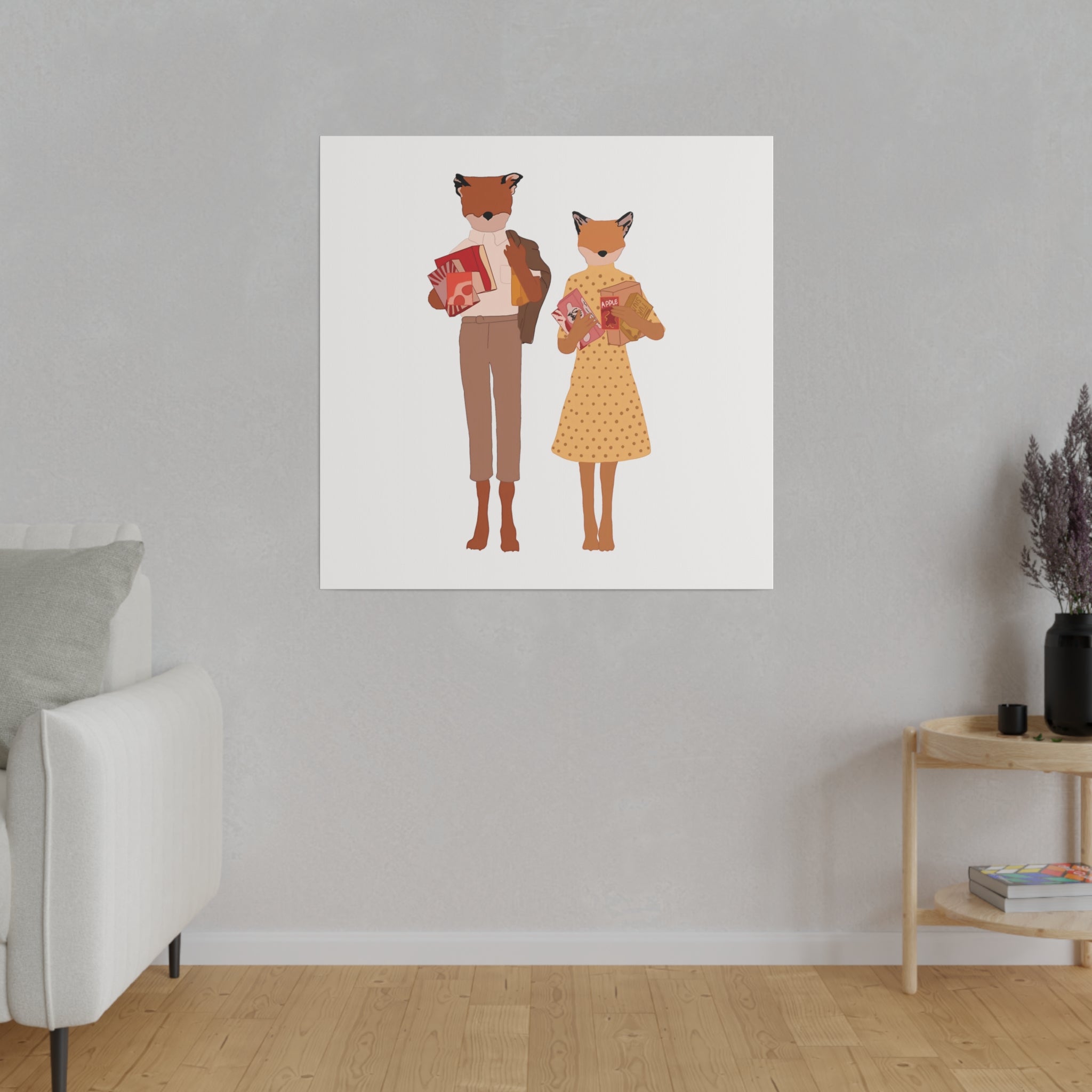 Fantastic Mr. Fox Wes Anderson - Canvas Art