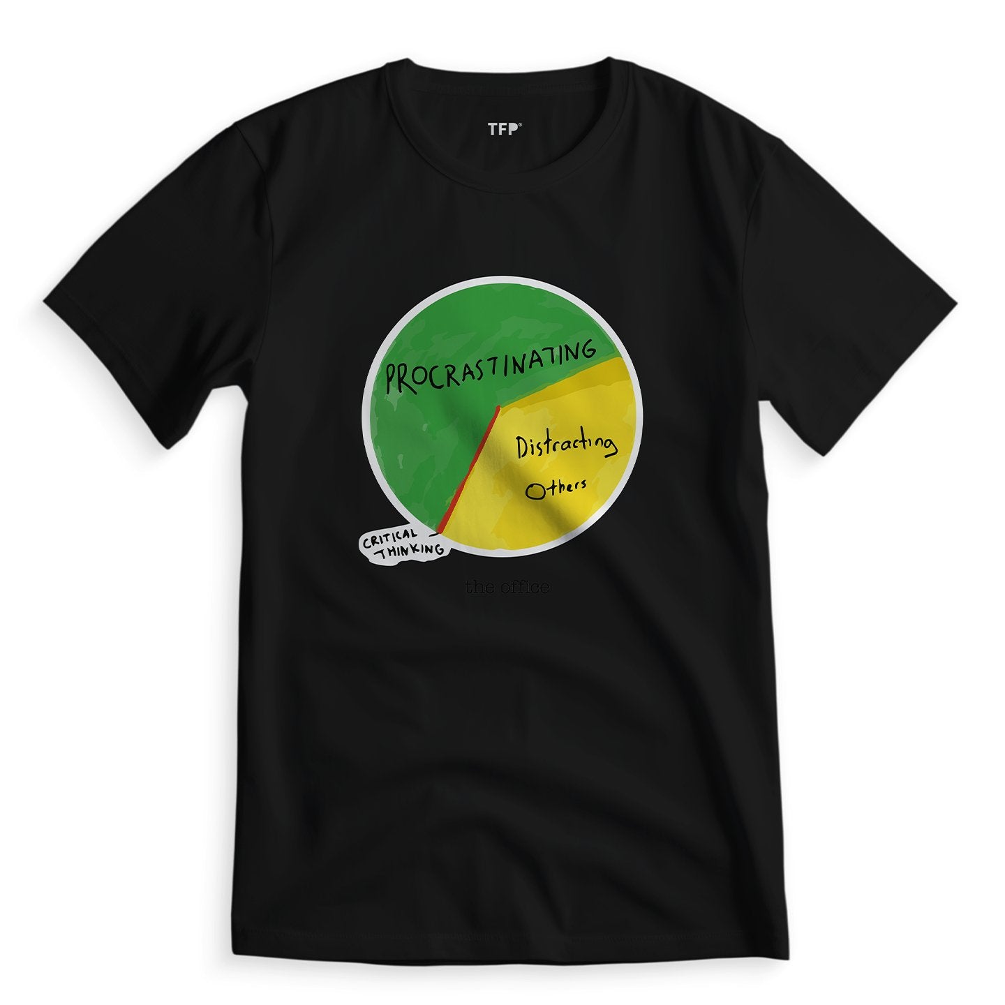 Jim's Pie Chart The Office - T-Shirt