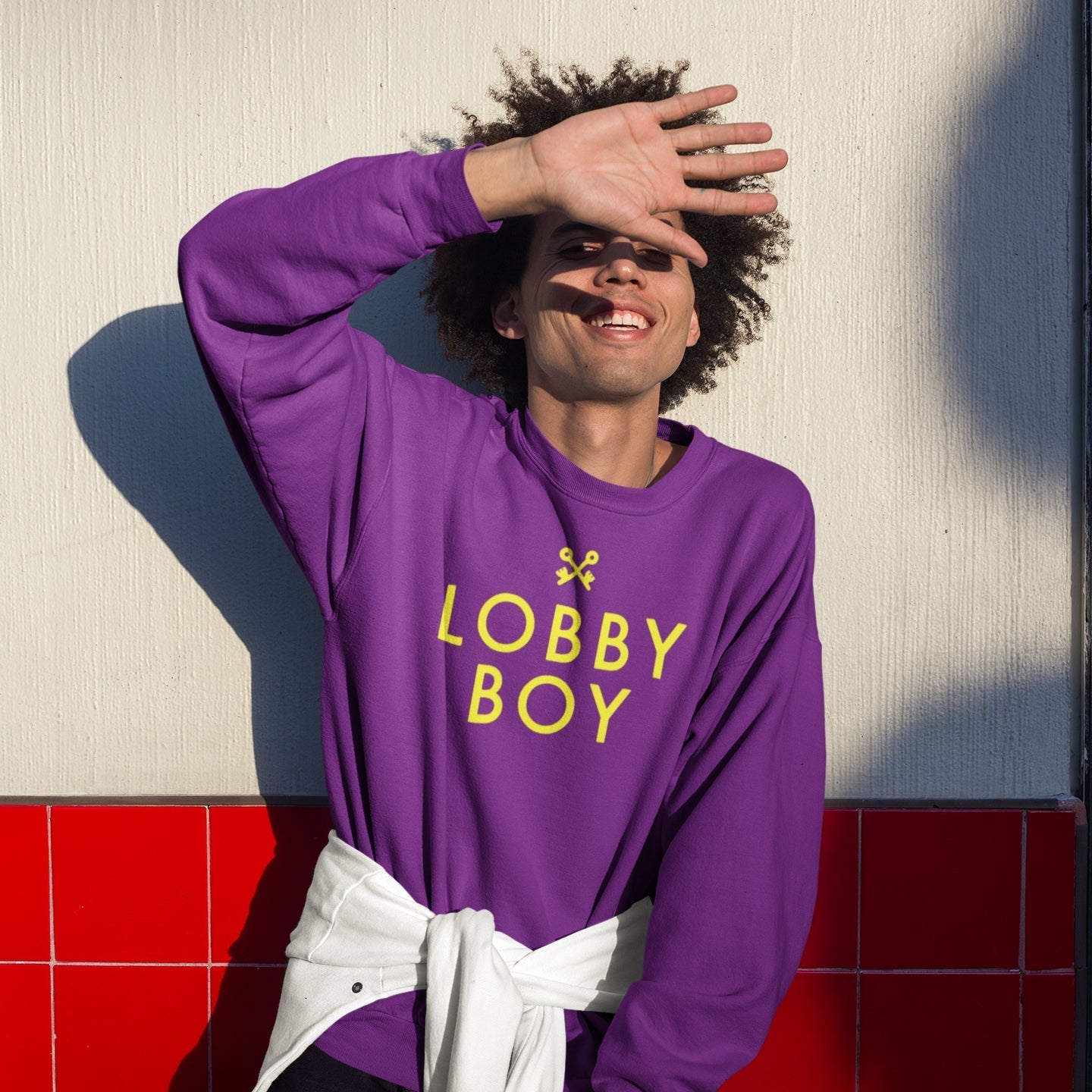 Lobby Boy The Grand Budapest Hotel - Sweatshirt