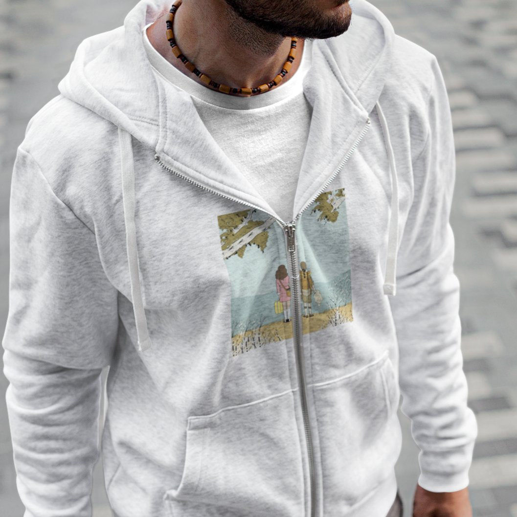 Moonrise Kingdom Wes Anderson - Zip Hooded Sweatshirt