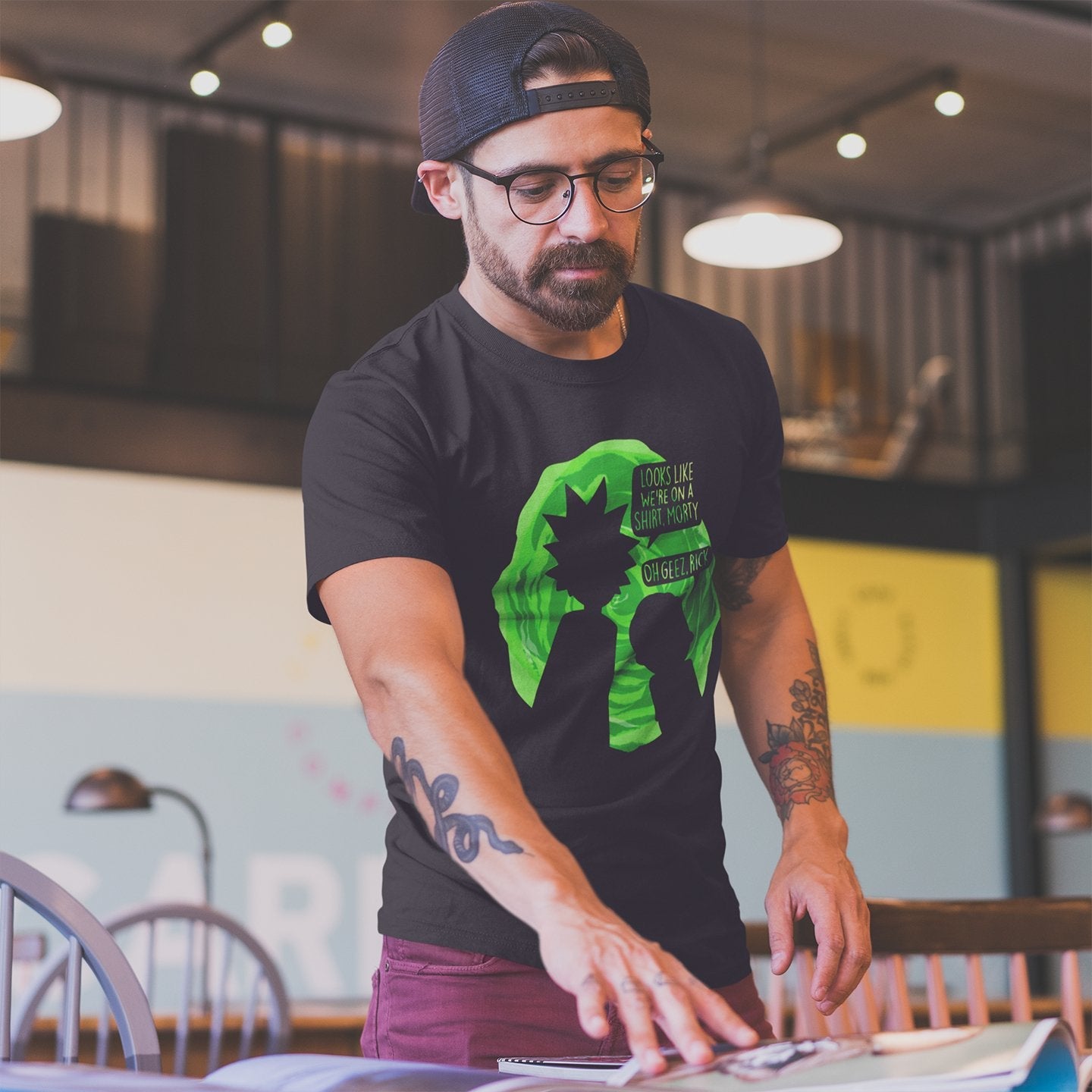 Oh Geez Rick Rick and Morty - T-Shirt