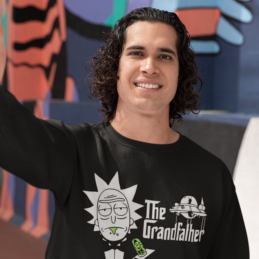 The Grandfather Rick and Morty - Sweatshirt