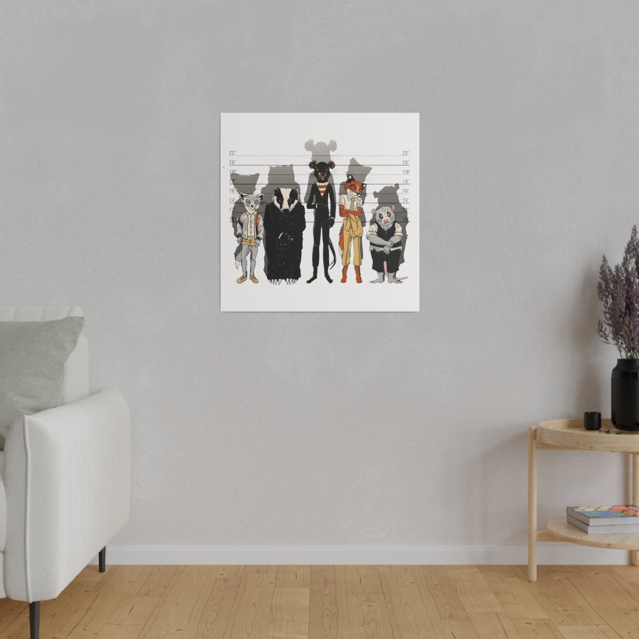 Unusual Suspects Fantastic Mr Fox - Canvas Art