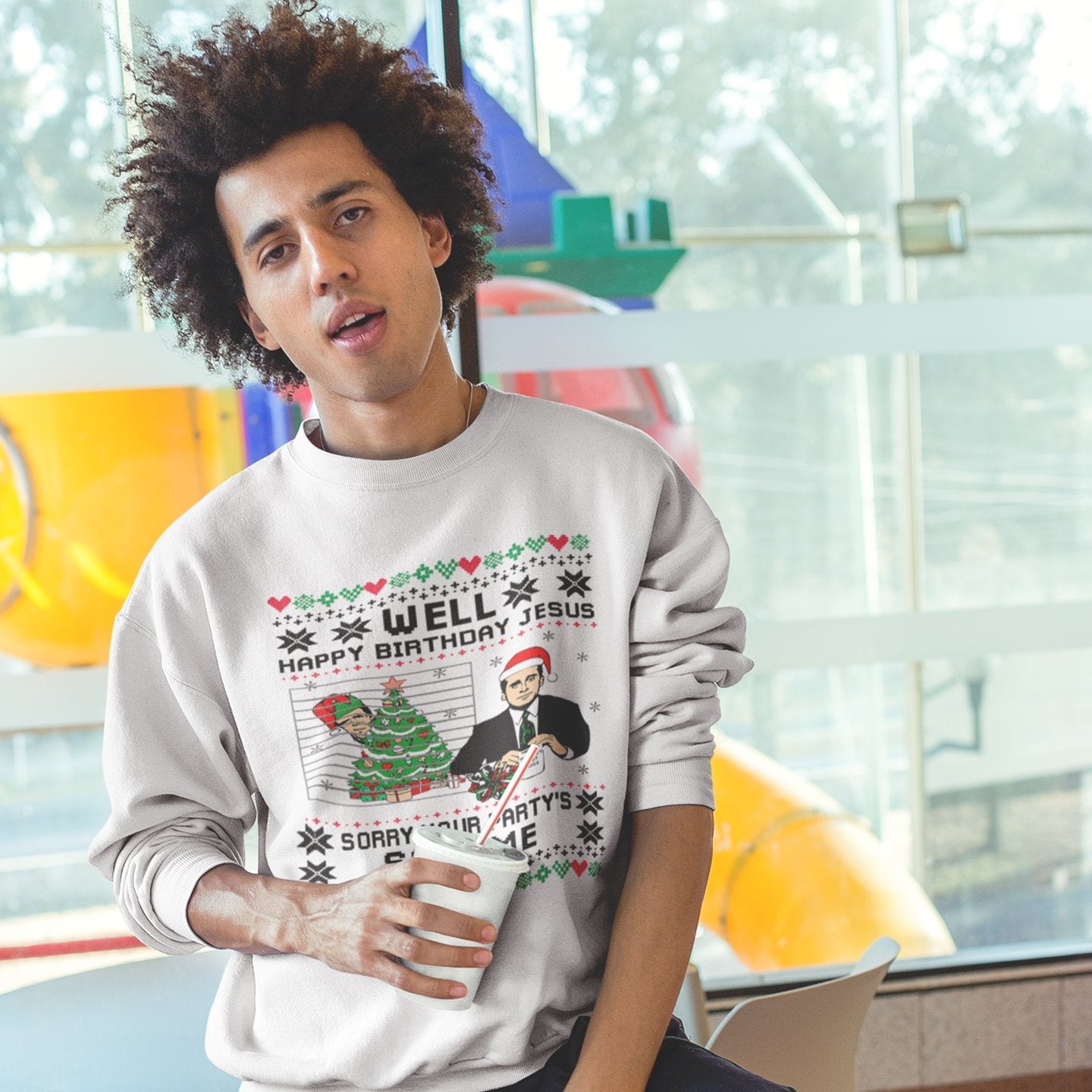 Well Happy Birthday Jesus - Sweatshirt