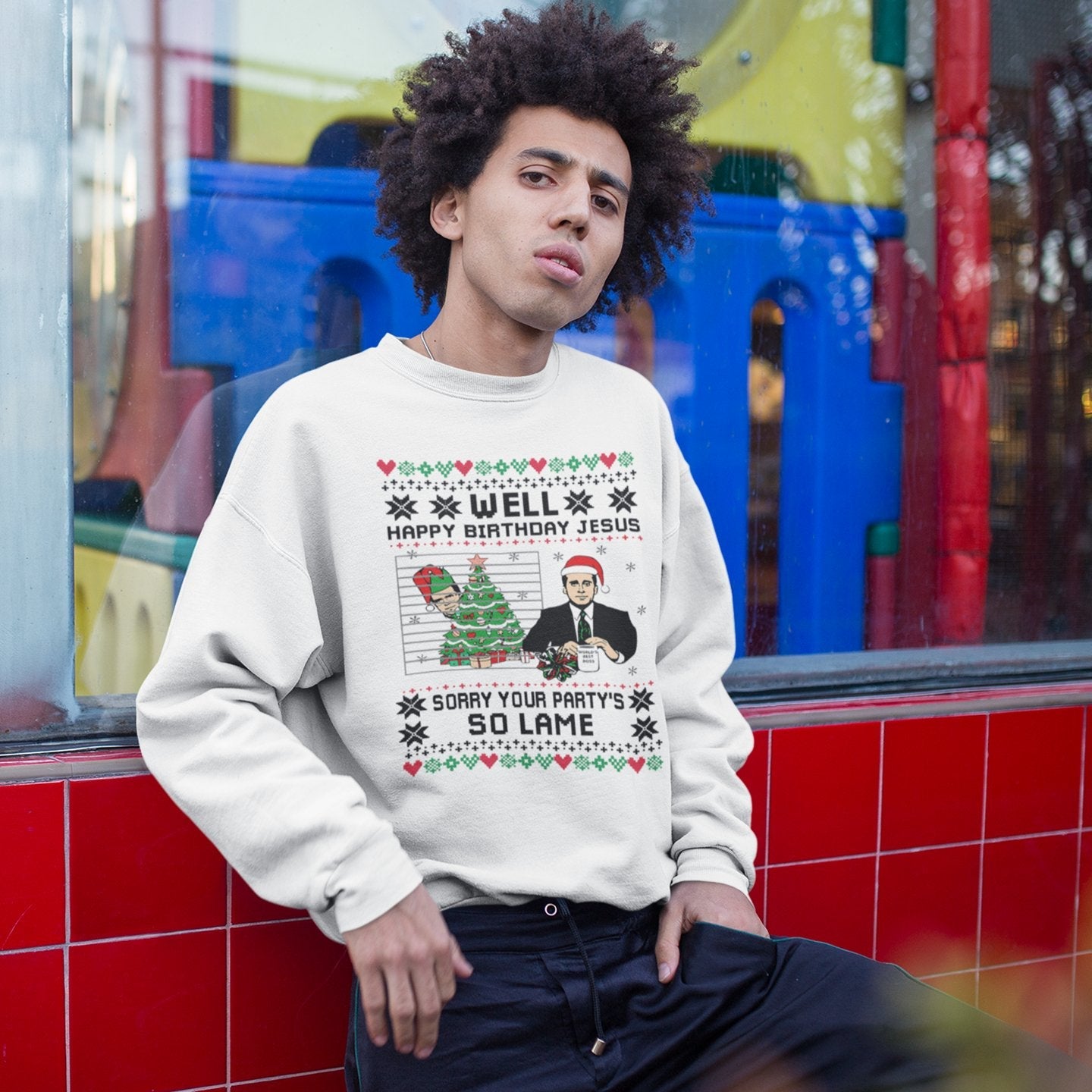 Well Happy Birthday Jesus - Sweatshirt