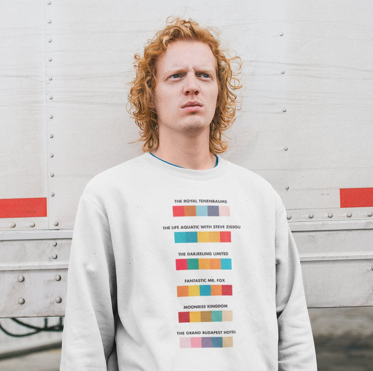 Wes Anderson Colors - Sweatshirt