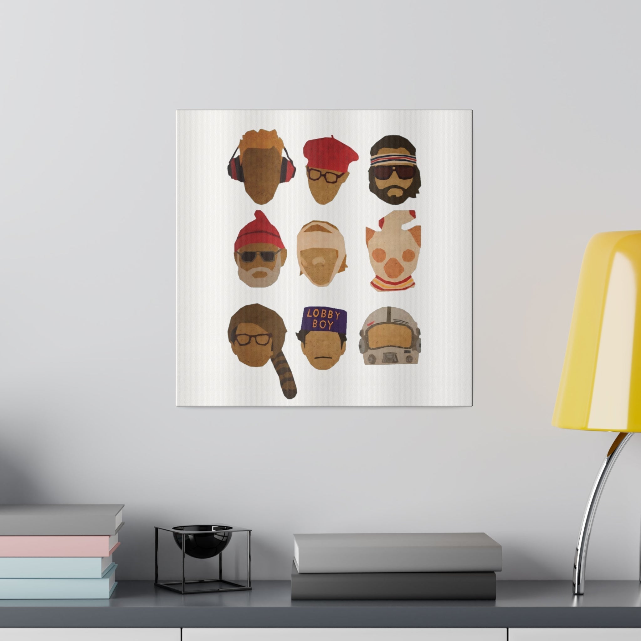 Wes Hats - Canvas Art