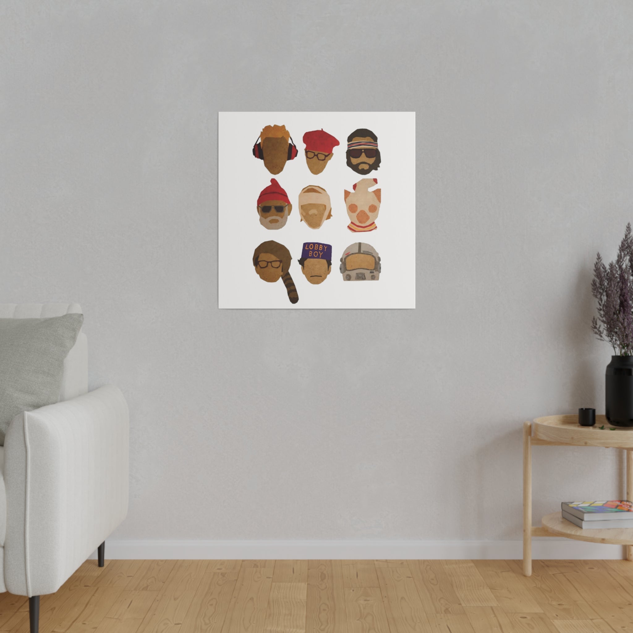 Wes Hats - Canvas Art