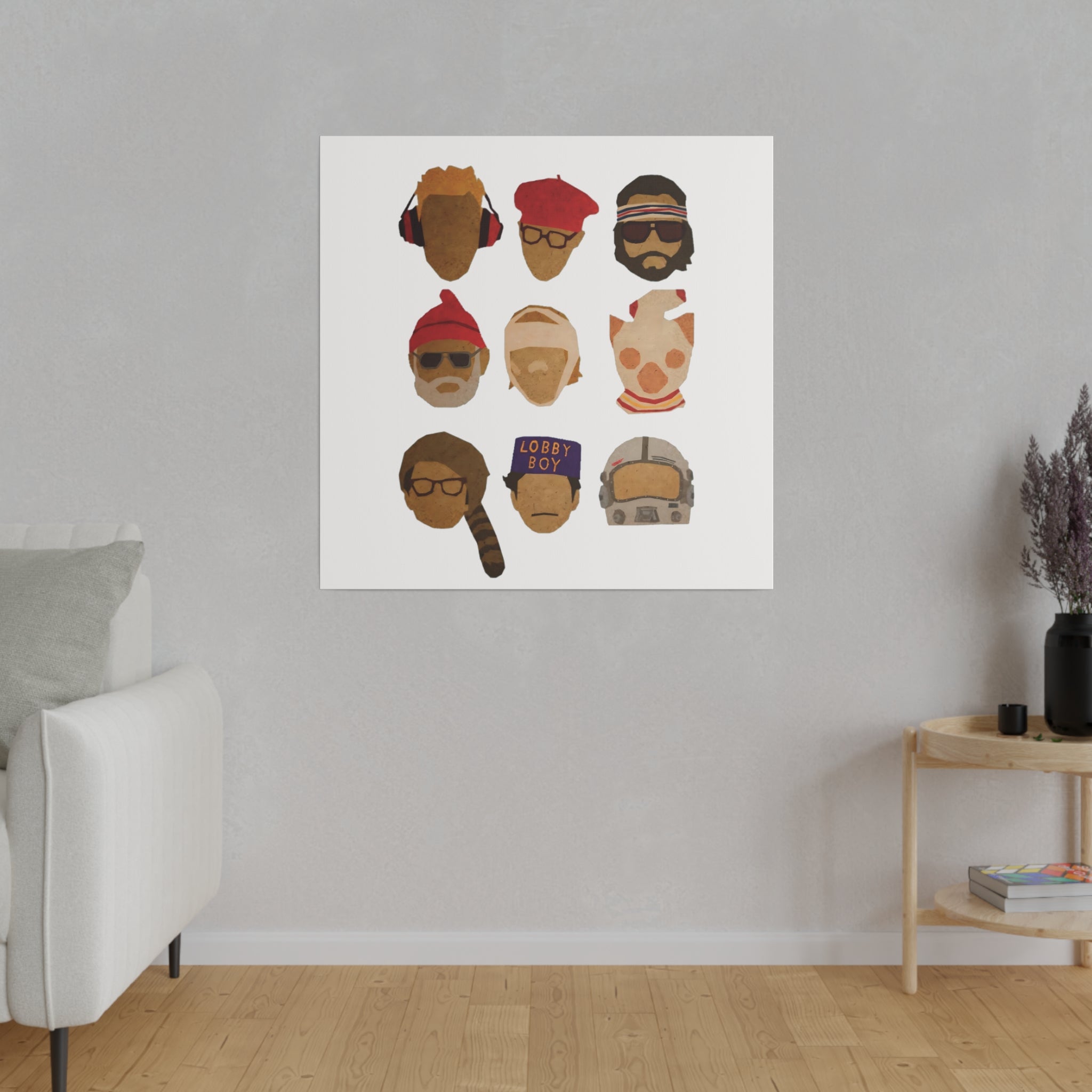Wes Hats - Canvas Art