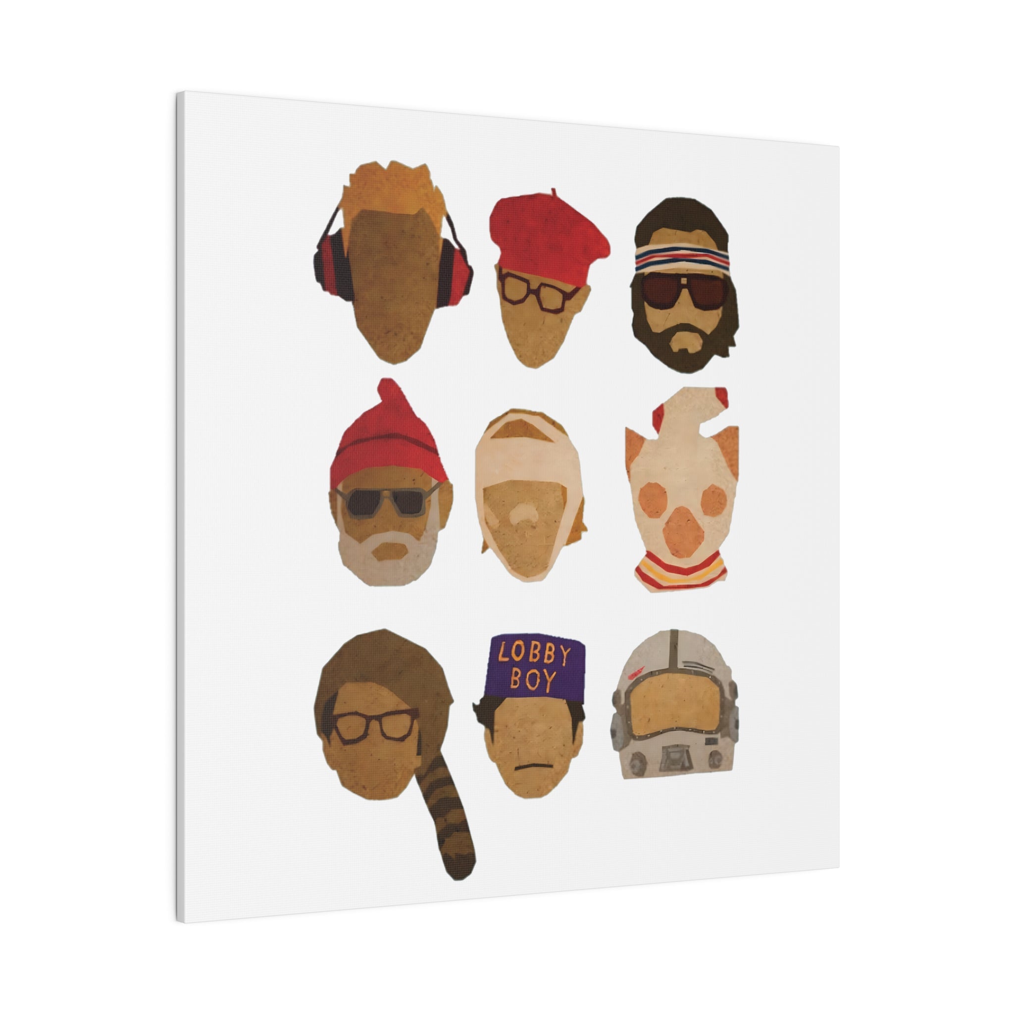 Wes Hats - Canvas Art