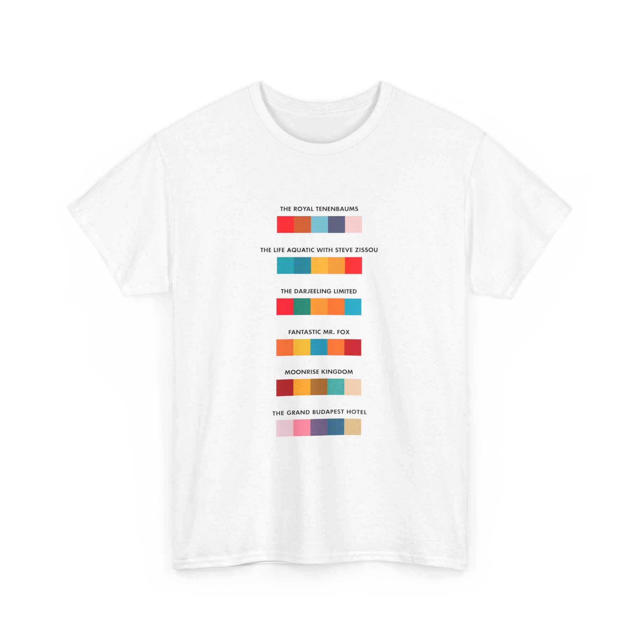Wes Anderson Colors - T-Shirt