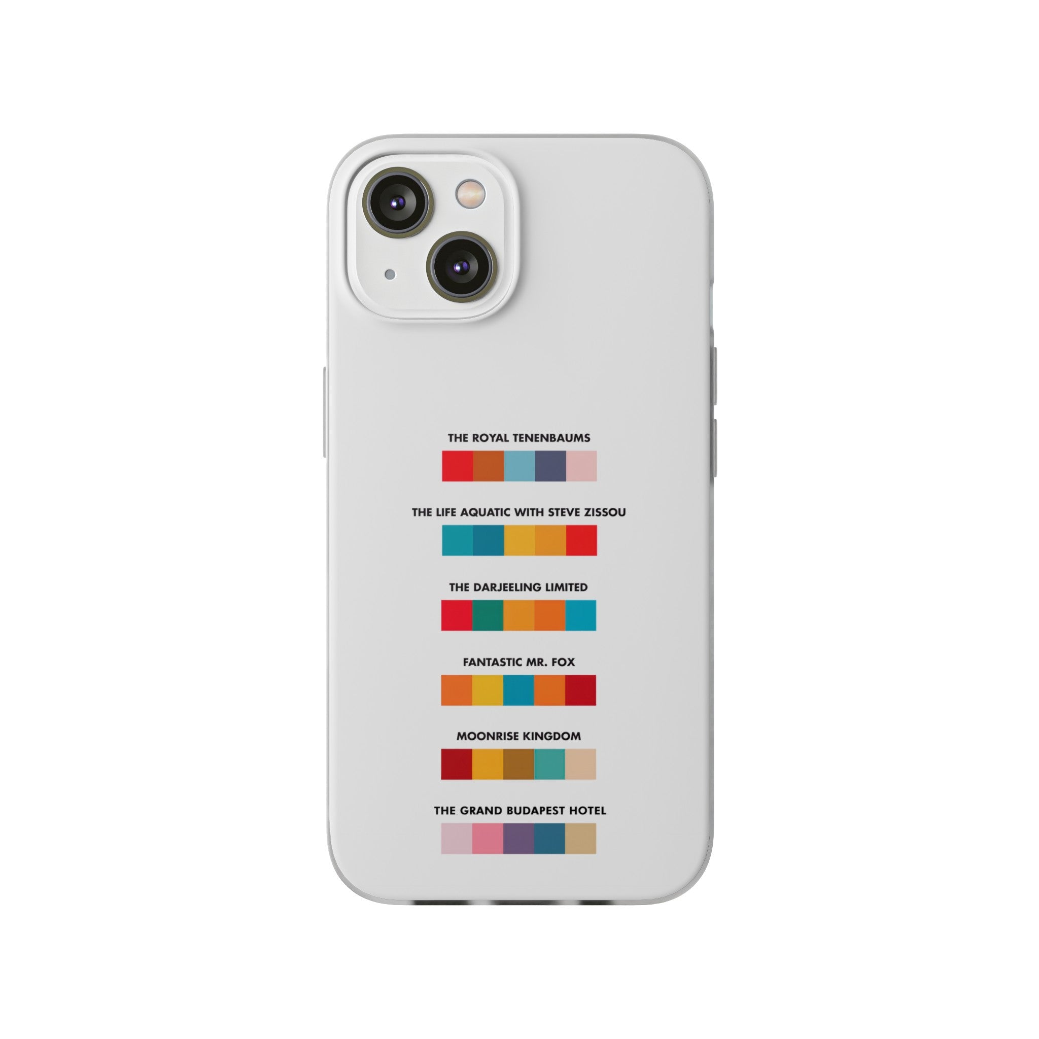 Wes Anderson Colors - Phone Case