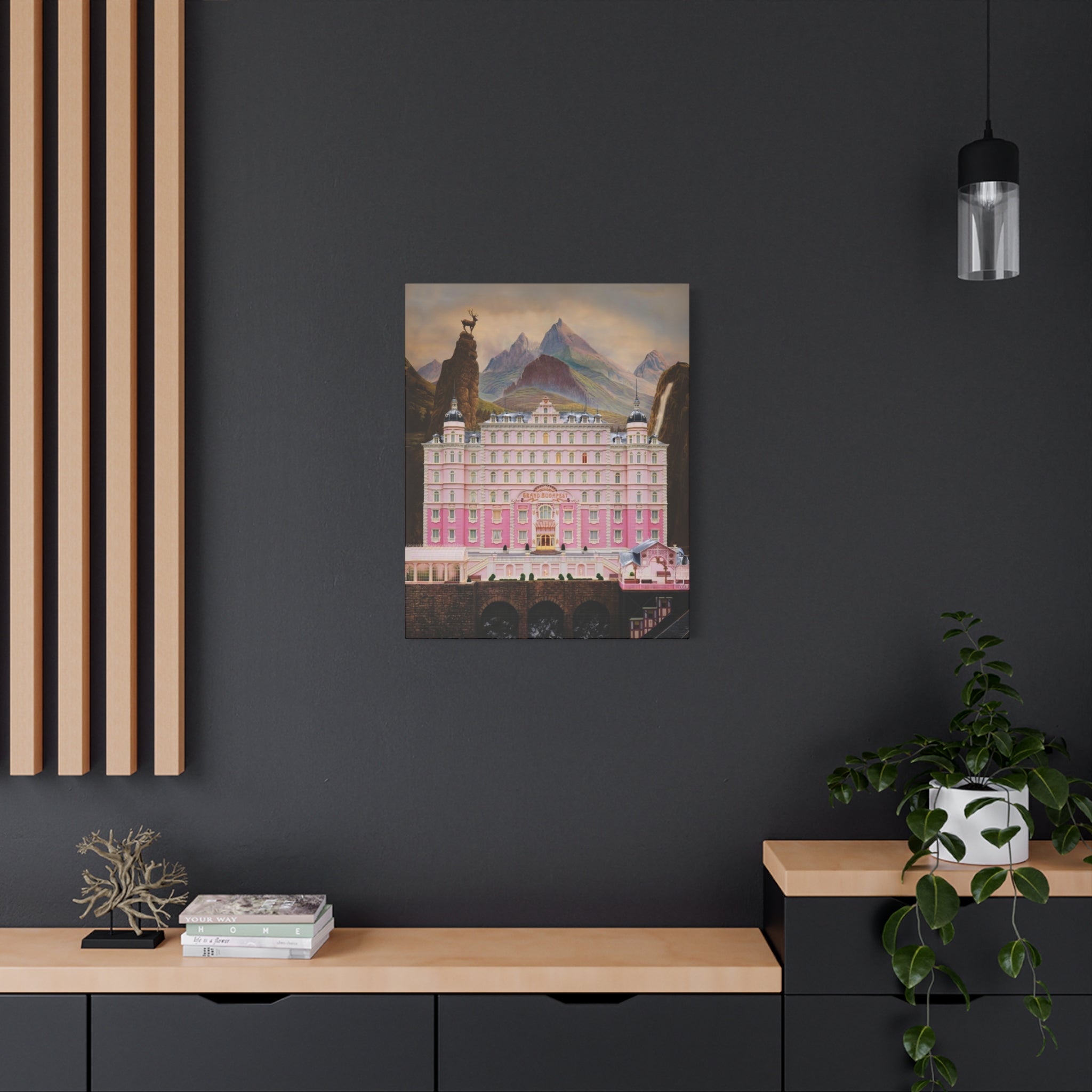 The Grand Budapest Hotel Wes Anderson - Canvas Art