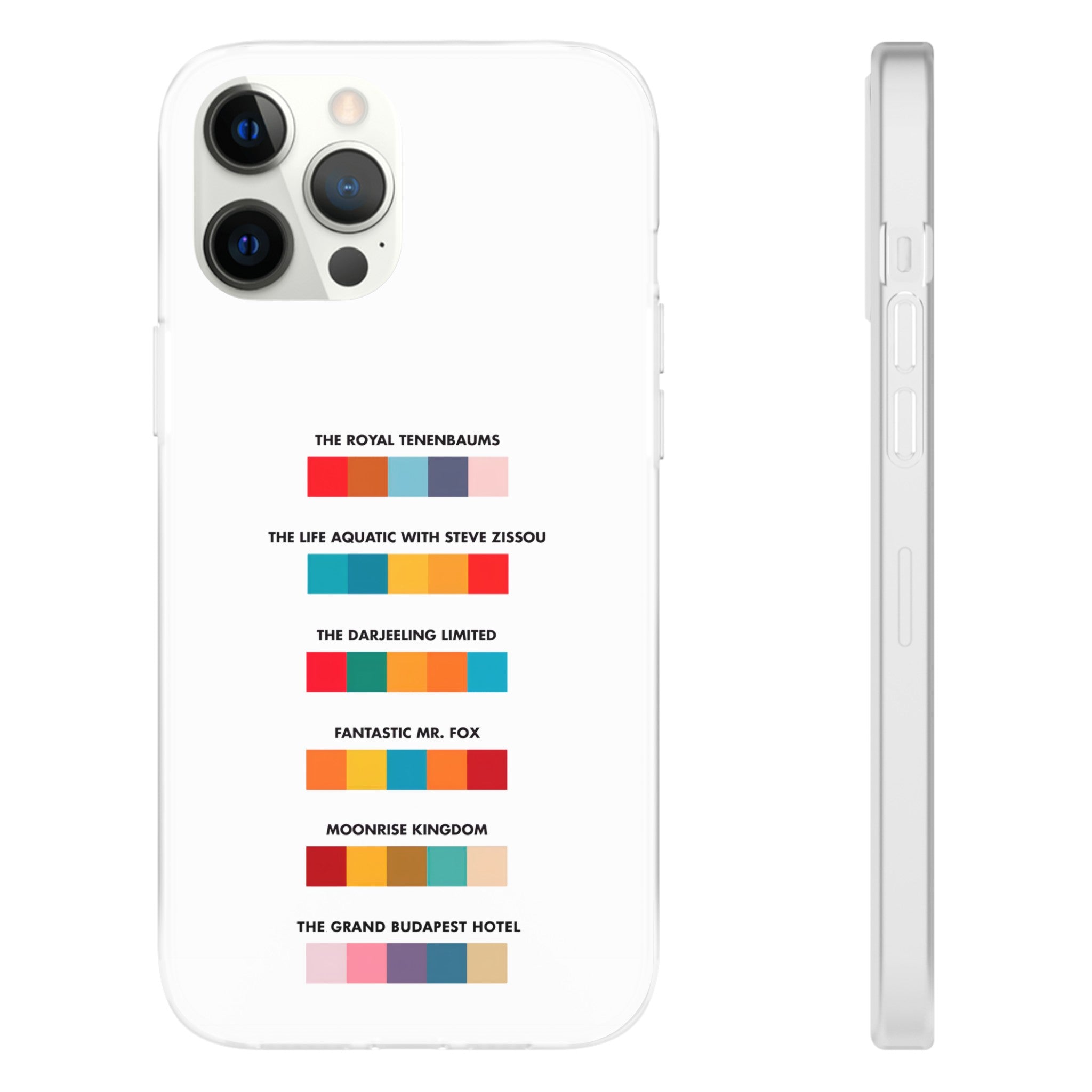 Wes Anderson Colors - Phone Case