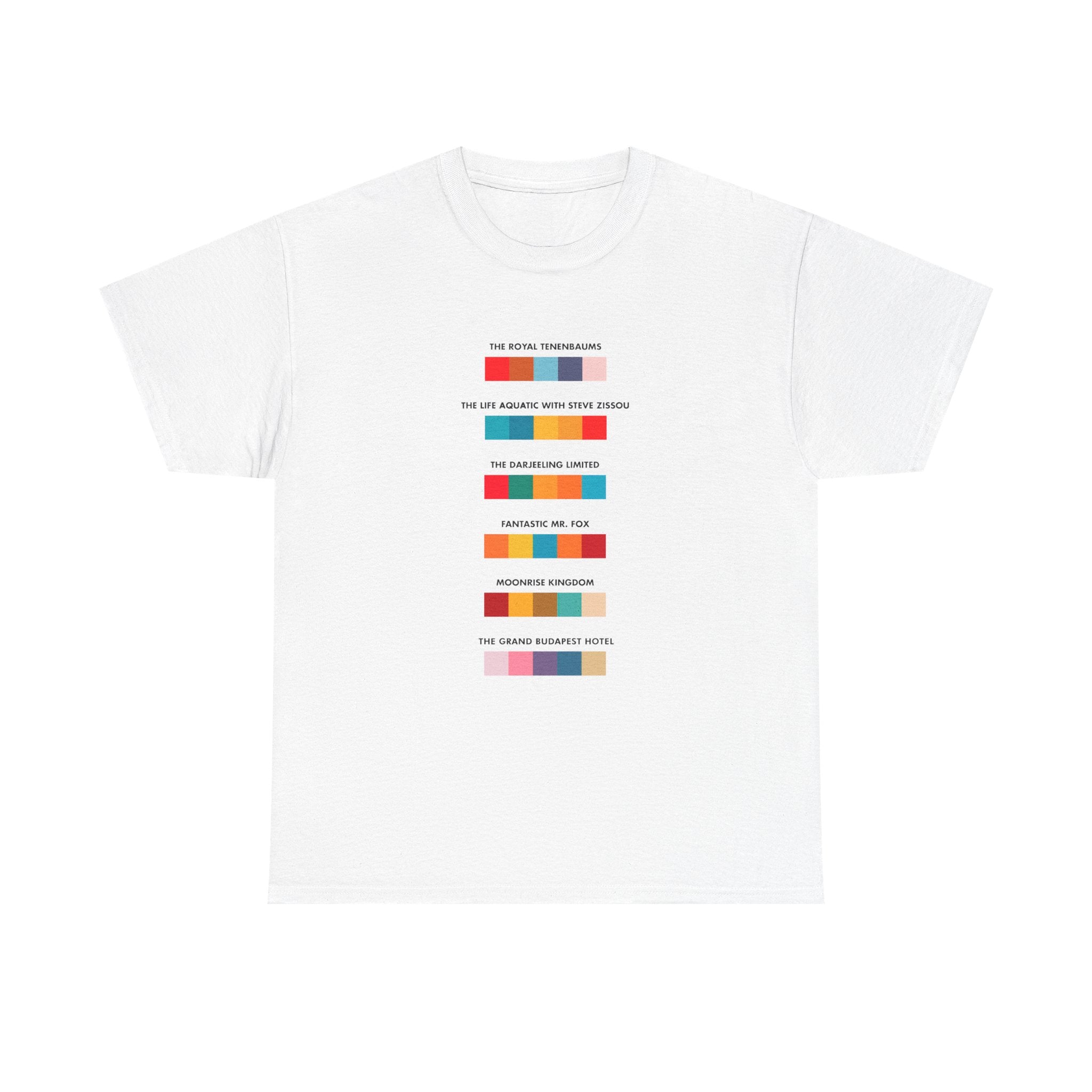 Wes Anderson Colors - T-Shirt