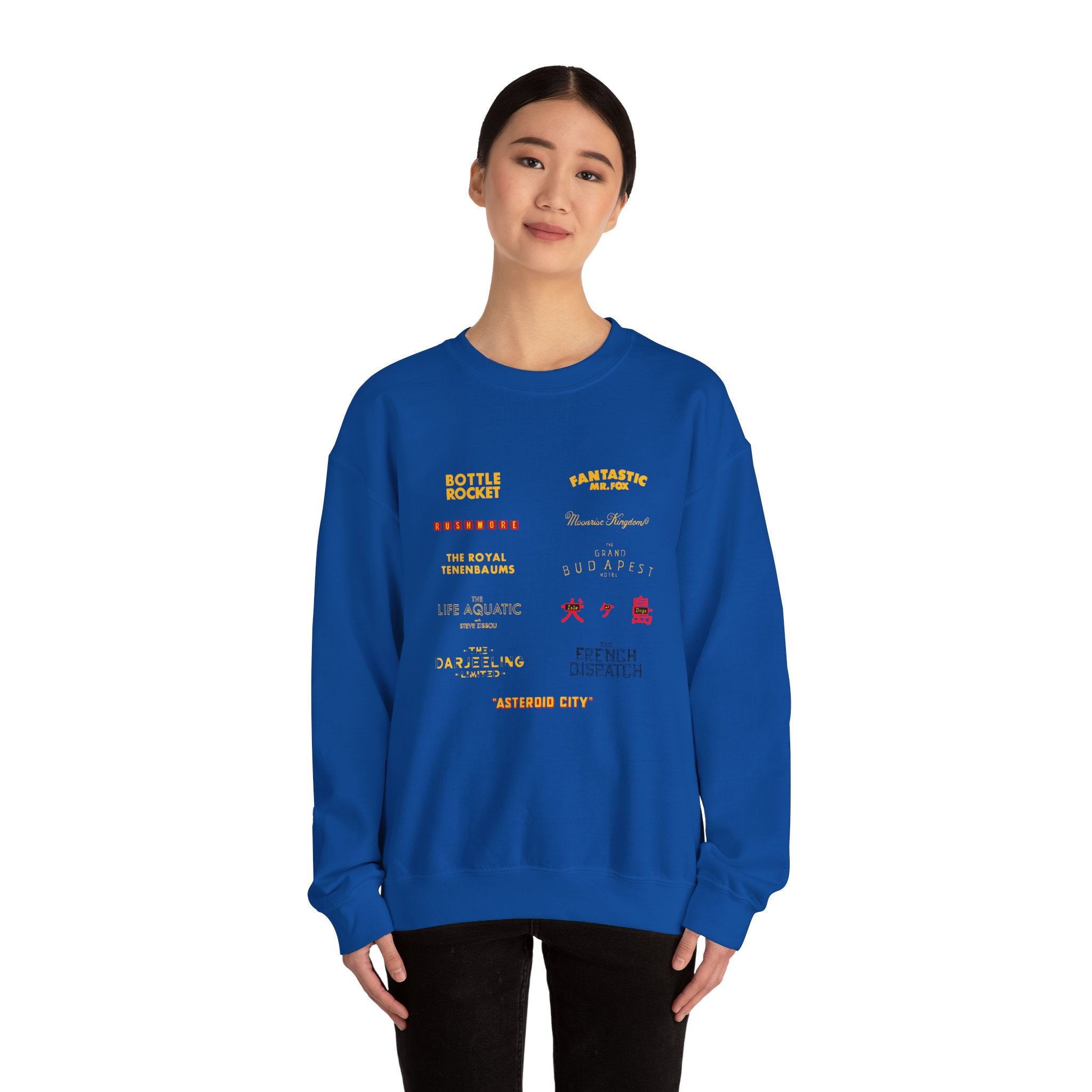 Wes Anderson Films - Sweatshirt