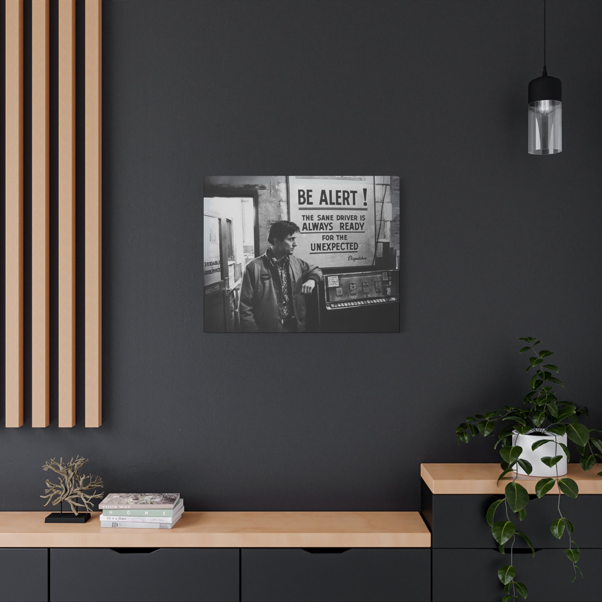 Taxi Driver Robert De Niro - Canvas art