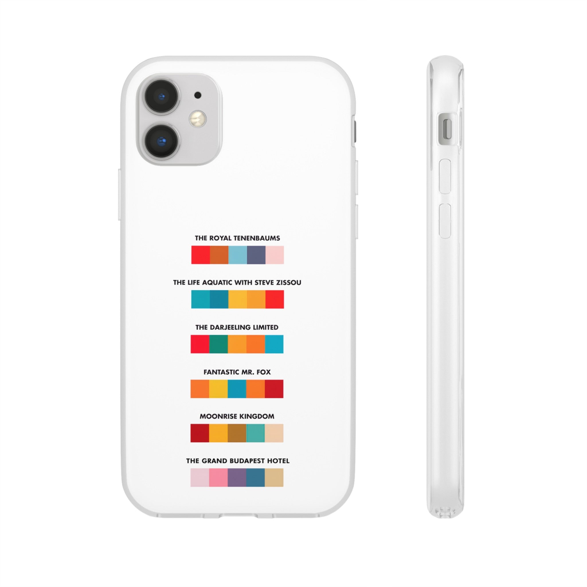 Wes Anderson Colors - Phone Case