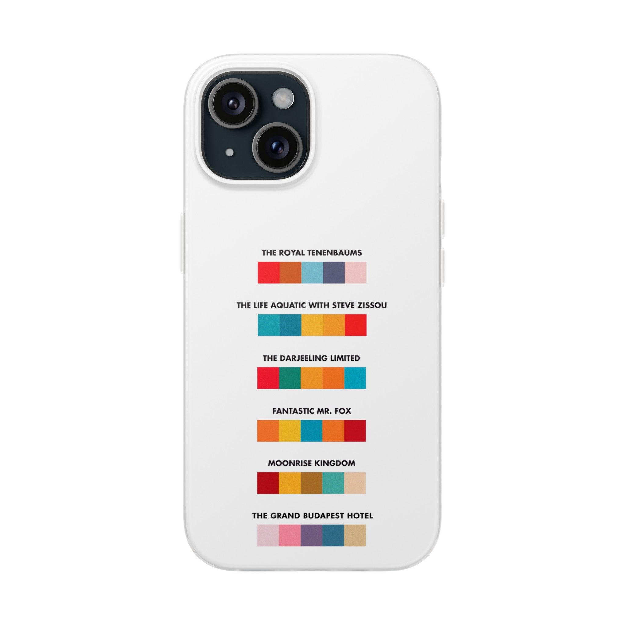 Wes Anderson Colors - Phone Case