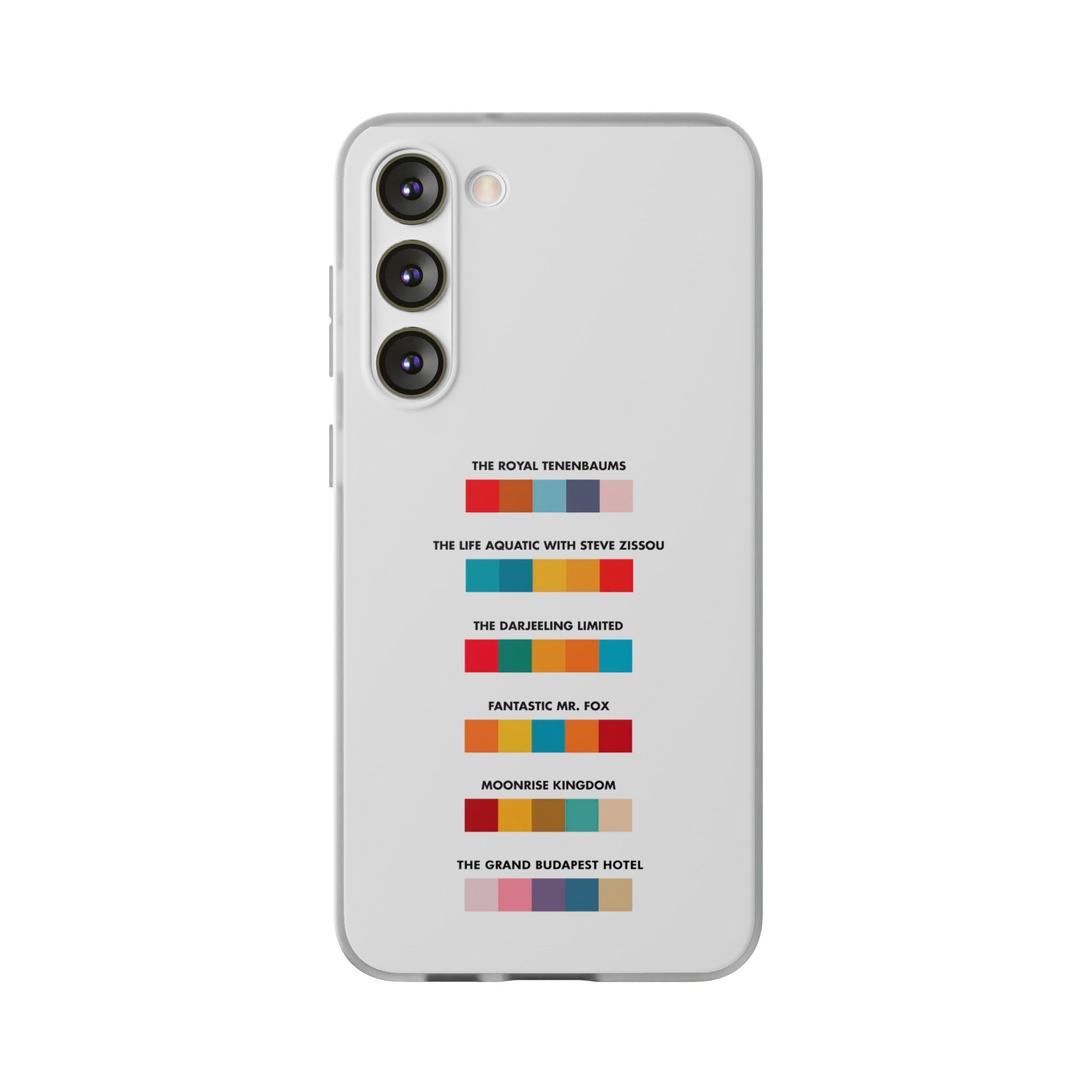 Wes Anderson Colors - Phone Case