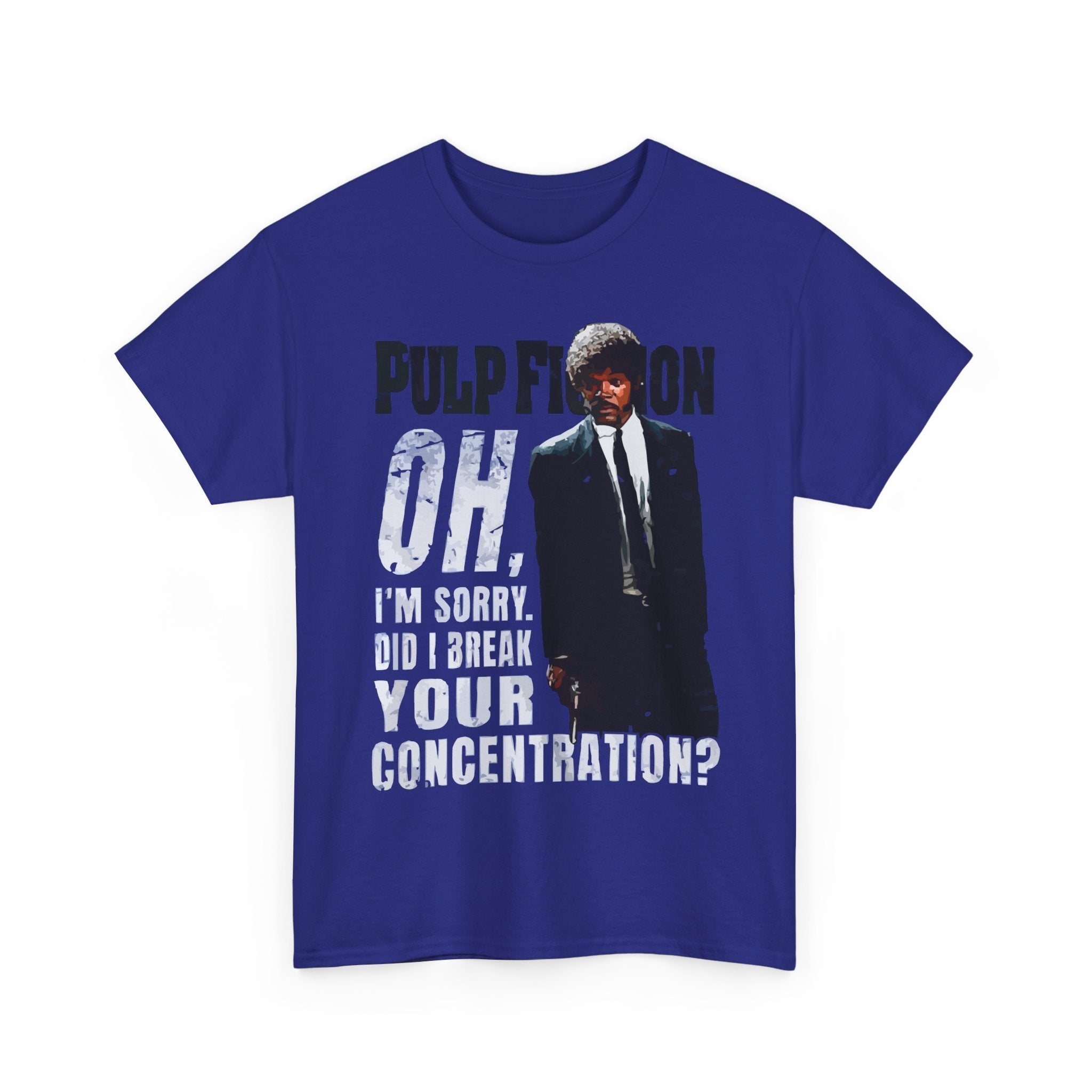 Pulp Fiction Jules "Did I Break Your Concentration?" - Tarantino- T-Shirt