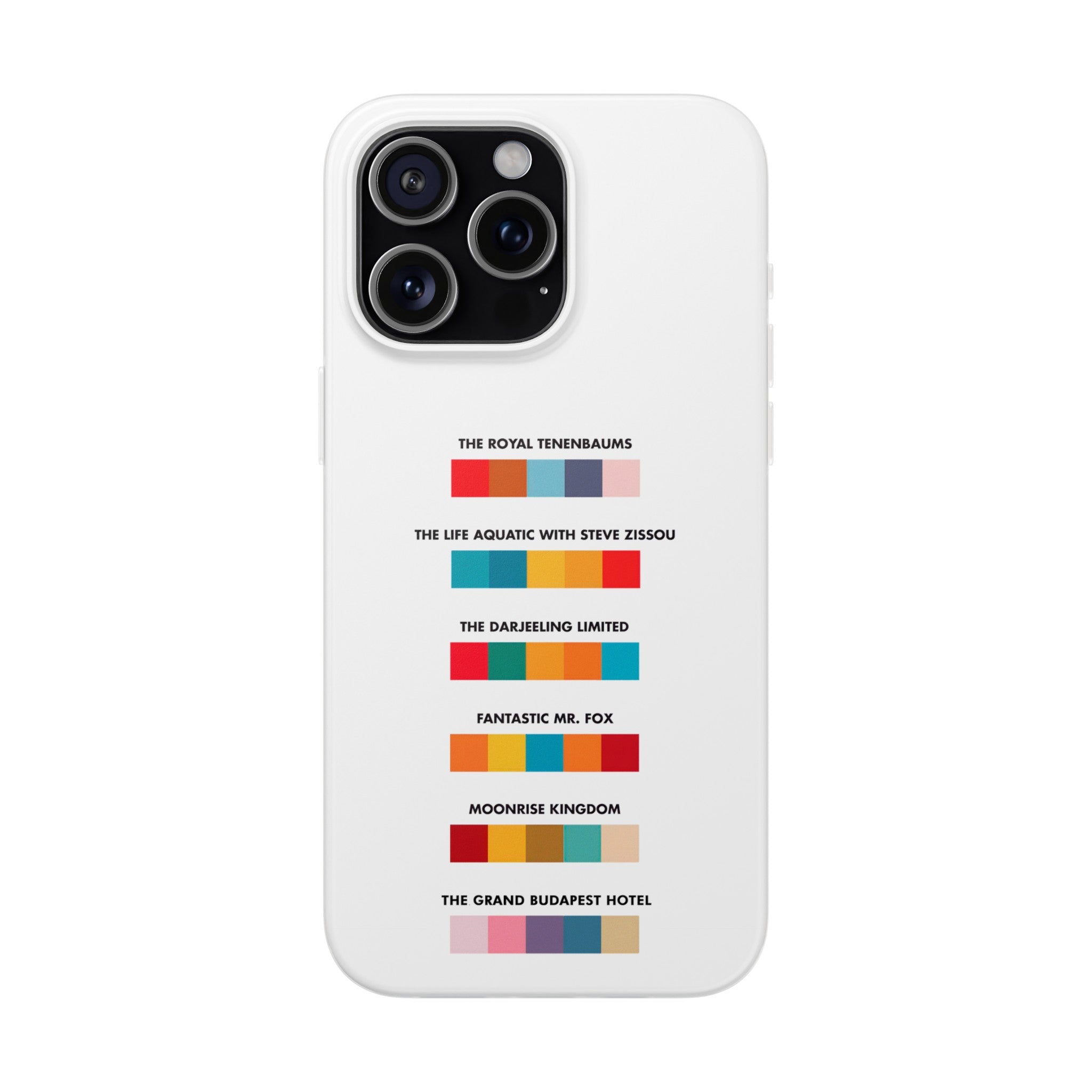 Wes Anderson Colors - Phone Case