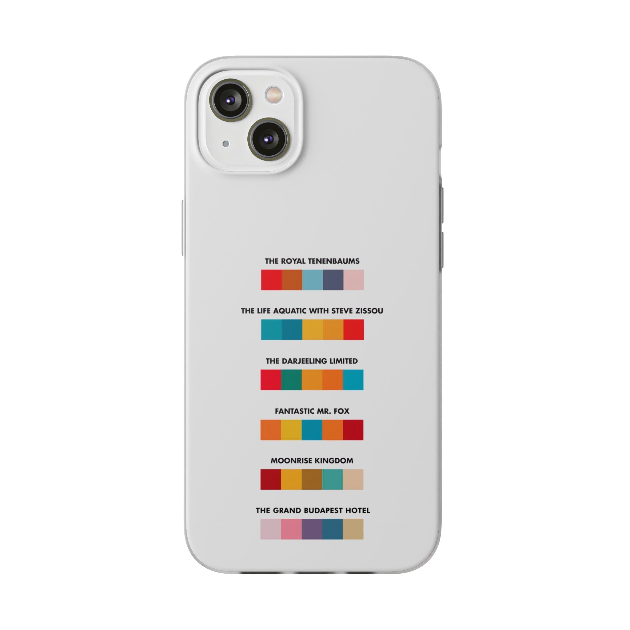 Wes Anderson Colors - Phone Case