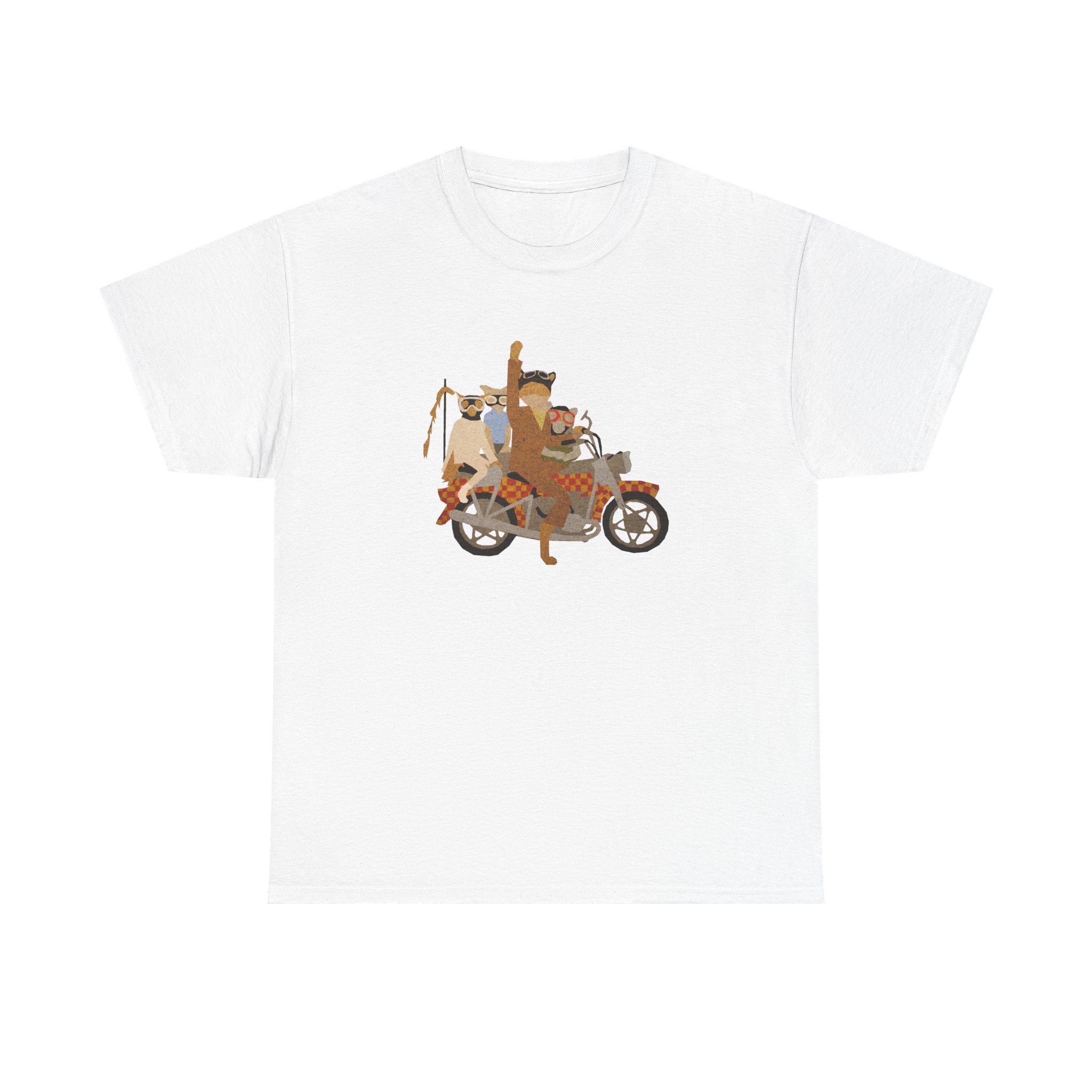 Fantastic Mr. Fox Motorcycle- Wes Anderson - Tee