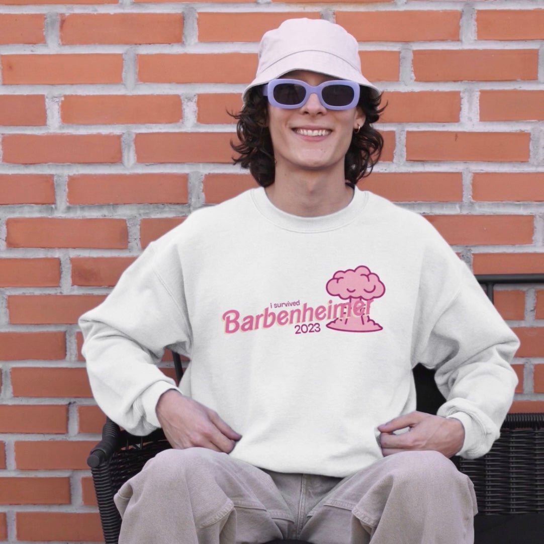 Barbenheimer - Nolan - Barbie and Oppenheimer Sweatshirt