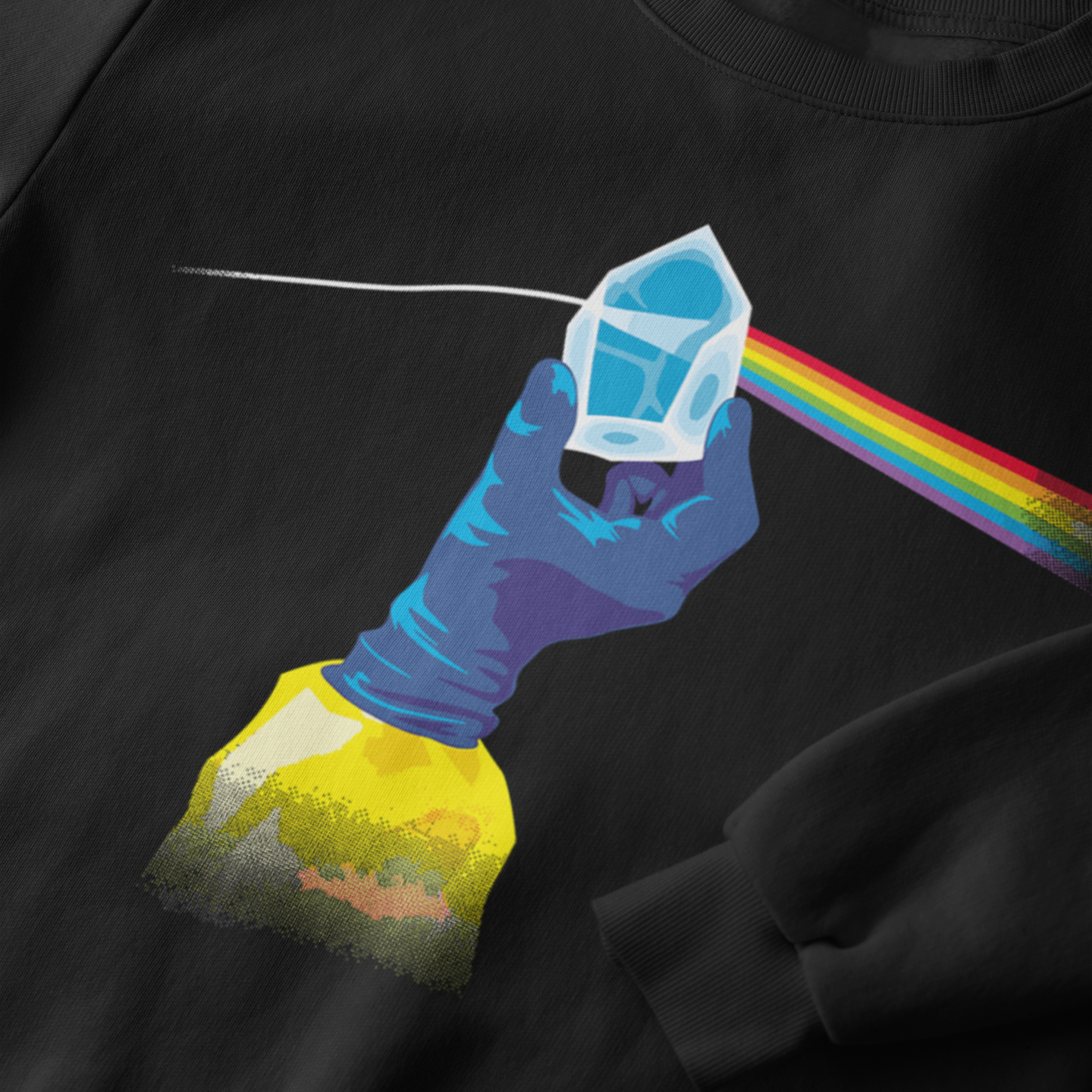 The Dark Side of Blue Meth Breaking Bad - Sweatshirt