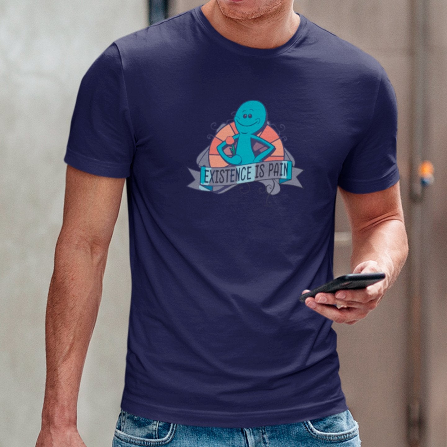 Existence is Pain Mr. Meeseeks - T-Shirt