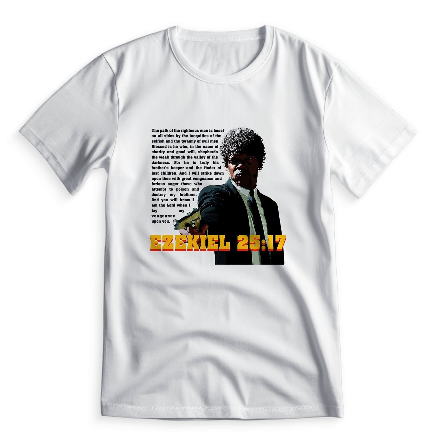Ezekiel 25:17 Jules Winnfield - T-Shirt