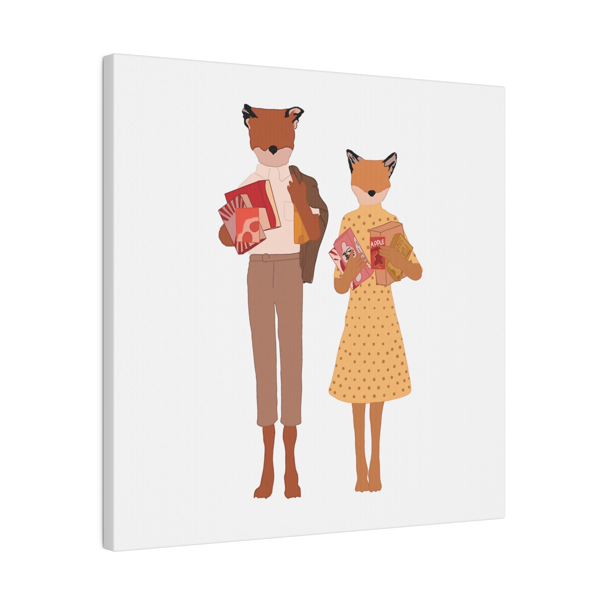 Fantastic Mr. Fox Wes Anderson - Canvas Art