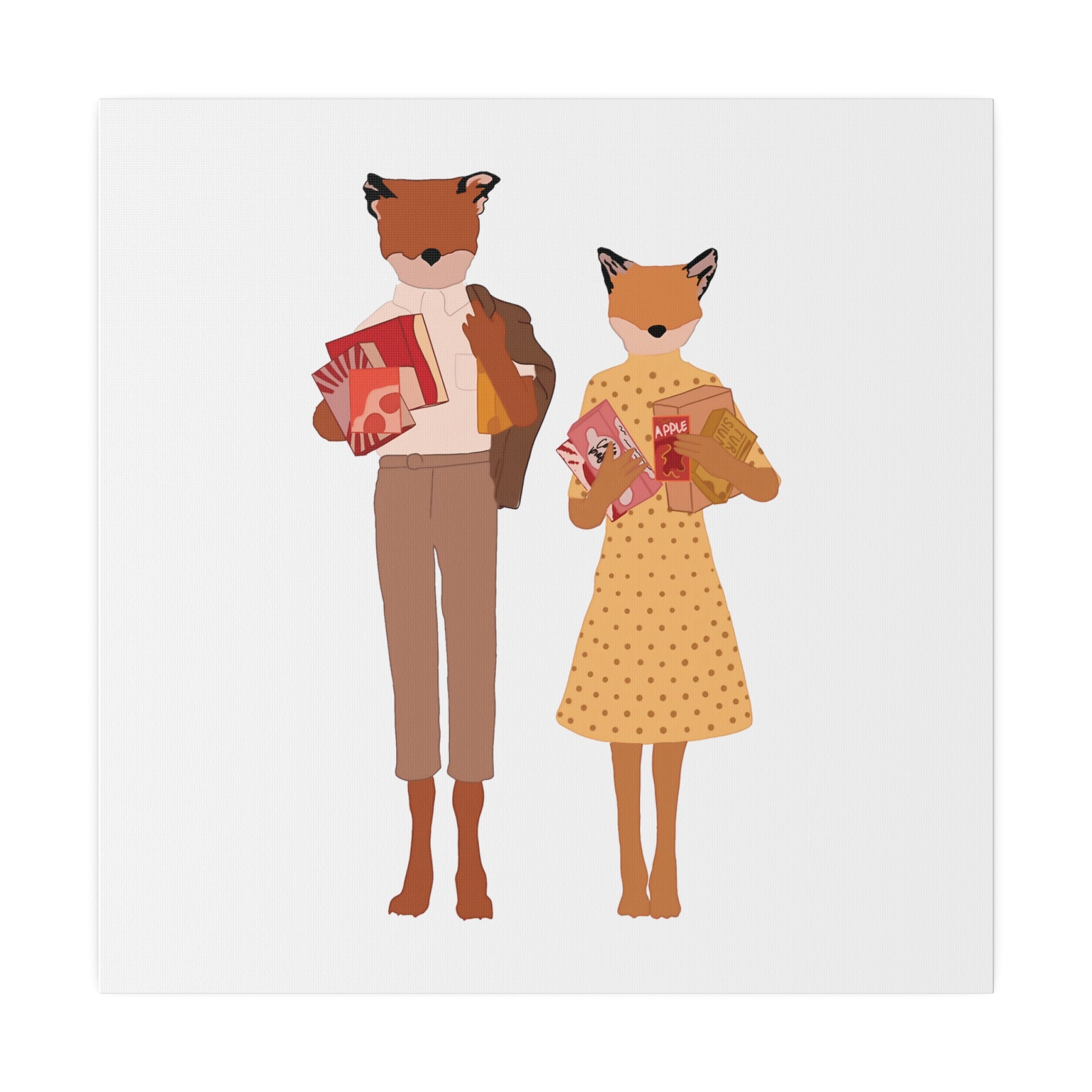 Fantastic Mr. Fox Wes Anderson - Canvas Art