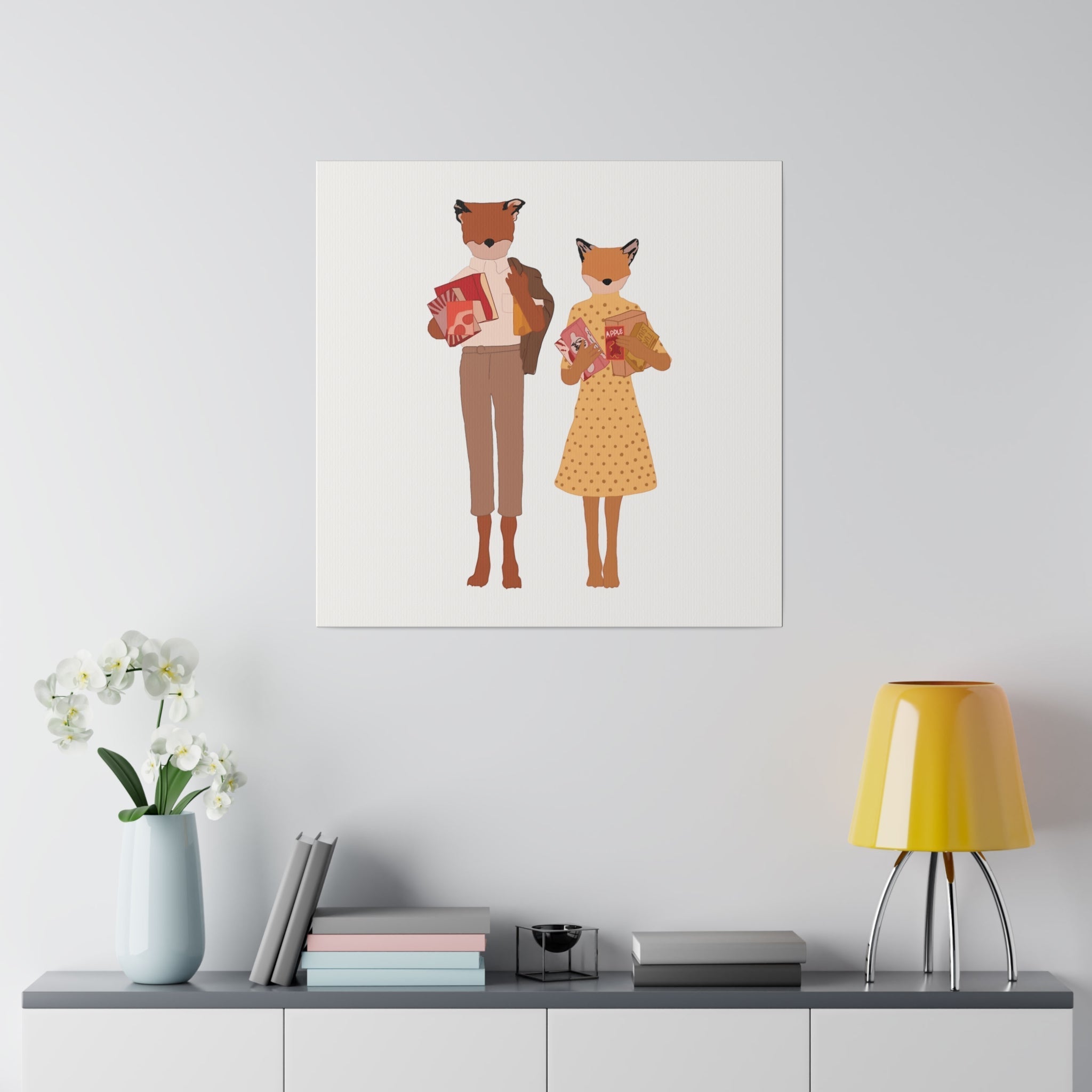 Fantastic Mr. Fox Wes Anderson - Canvas Art