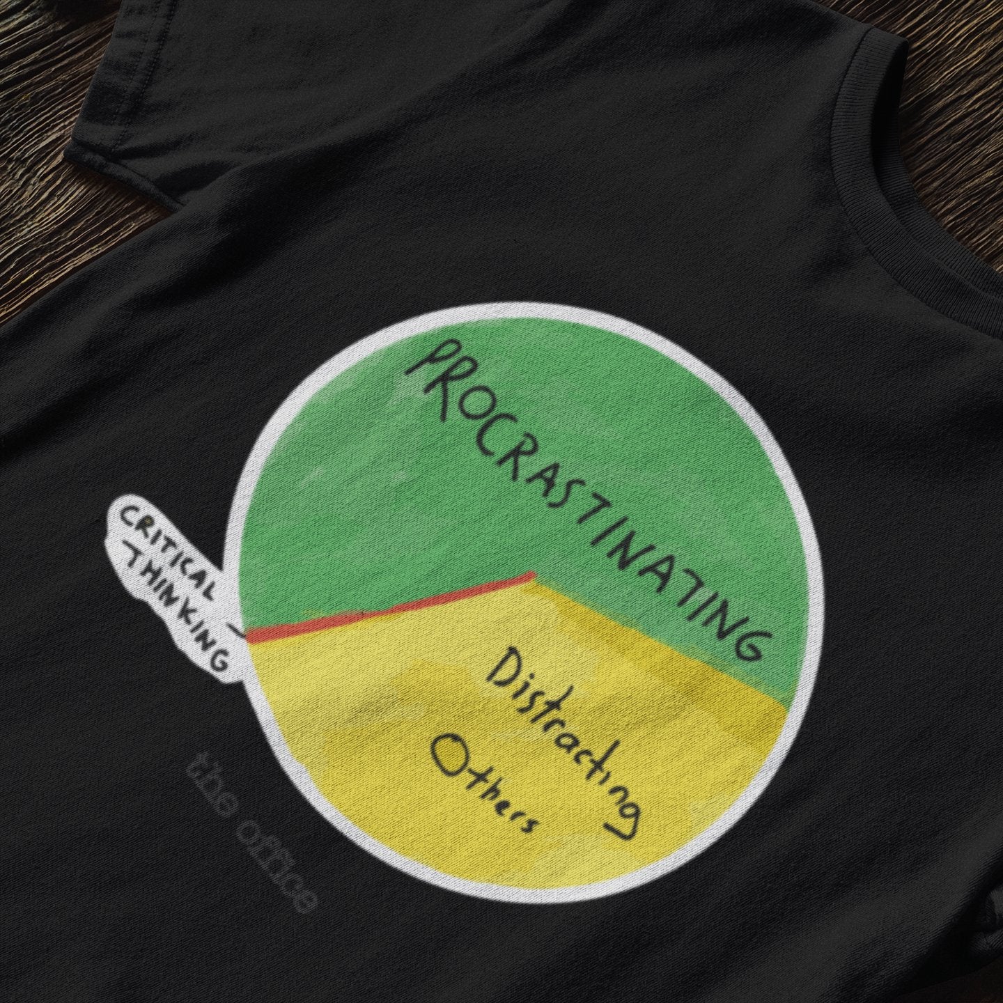 Jim's Pie Chart The Office - T-Shirt
