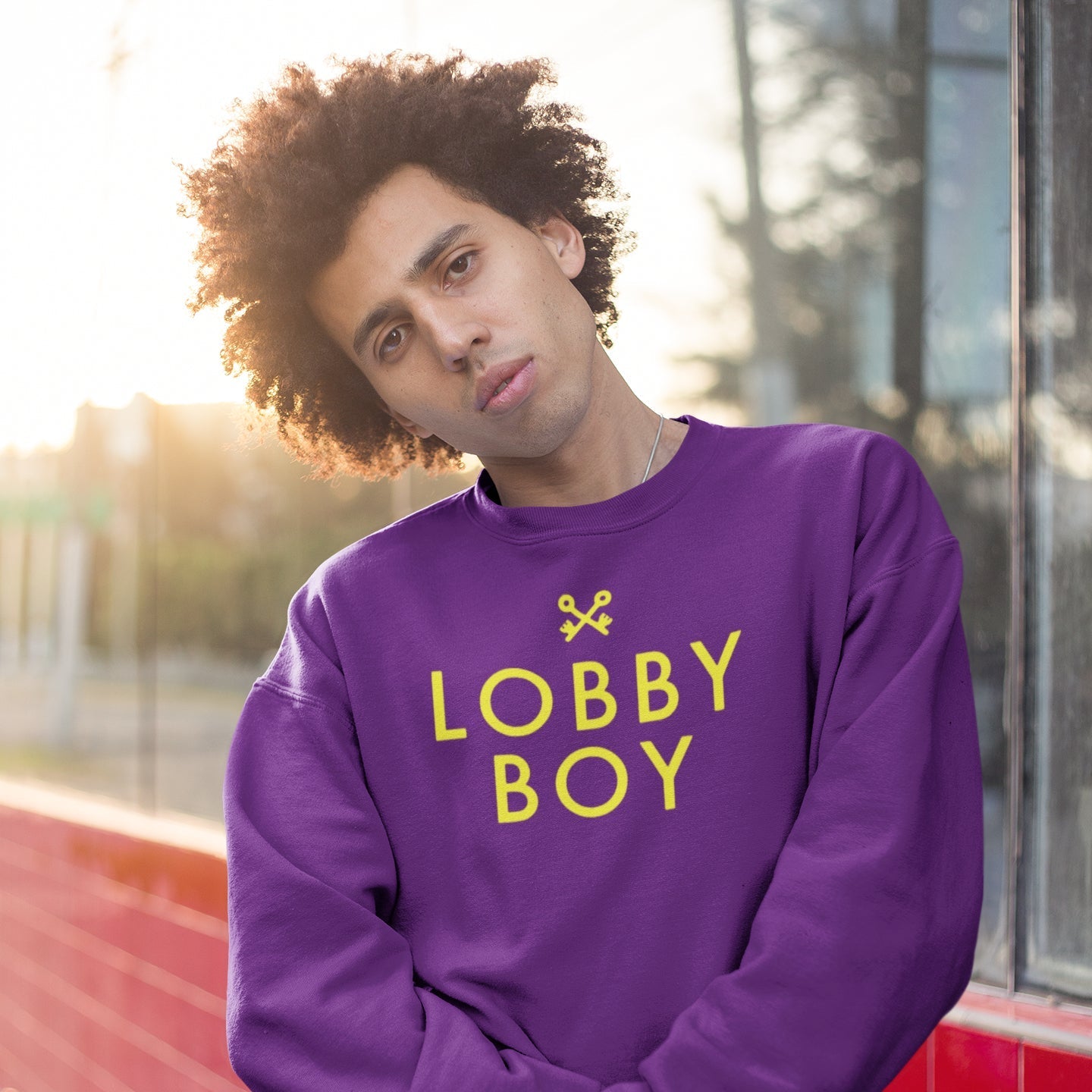 Lobby Boy The Grand Budapest Hotel  - Sweatshirt
