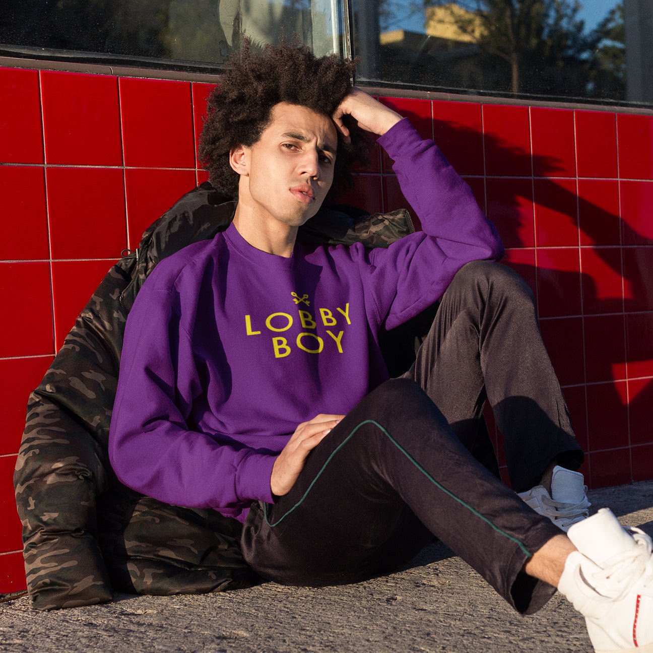 Lobby Boy The Grand Budapest Hotel  - Sweatshirt
