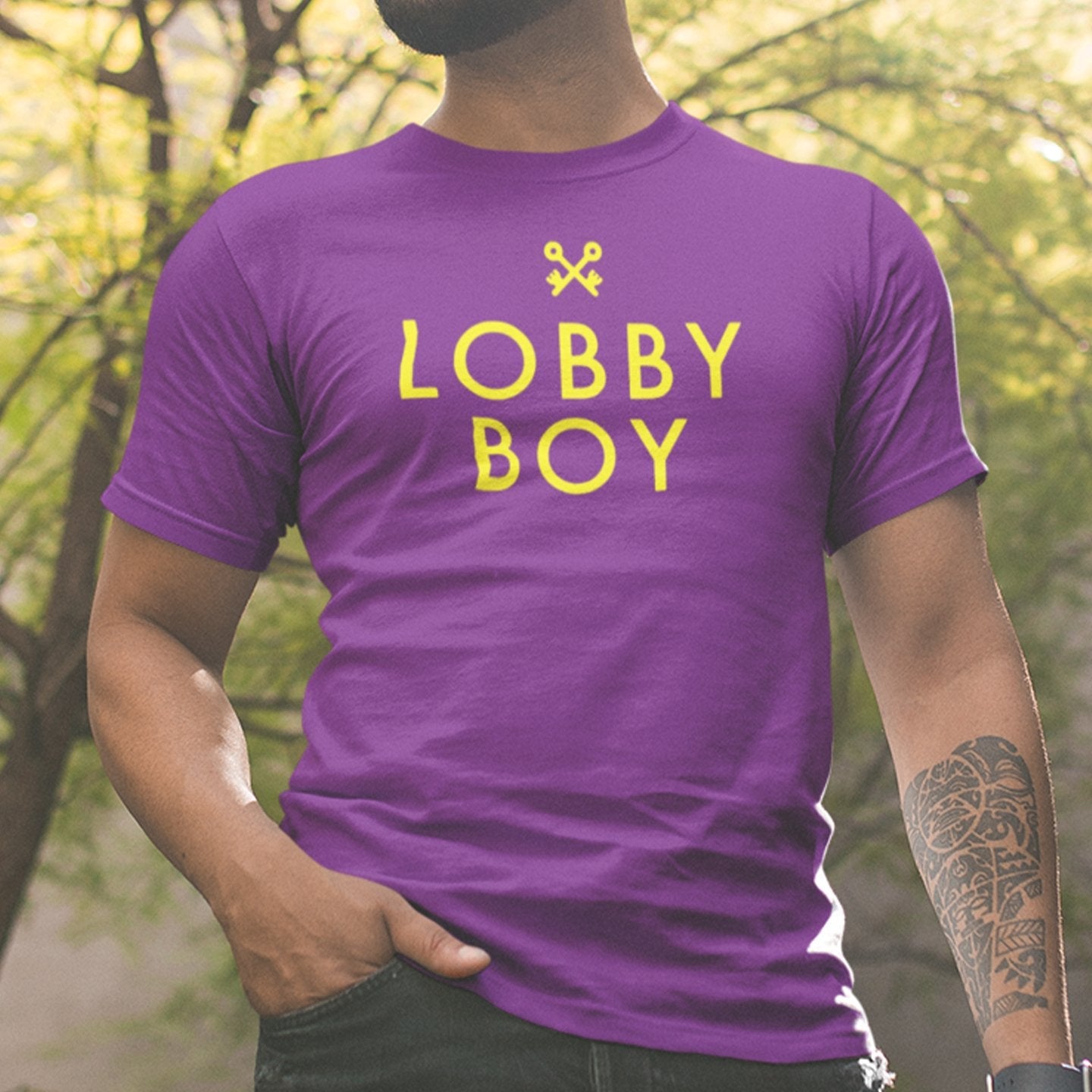 Lobby Boy The Grand Budapest Hotel- T-Shirt