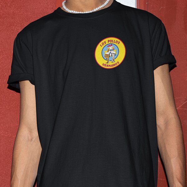 Limited Edition Los Pollos Hermanos Premium Tee Front Logo