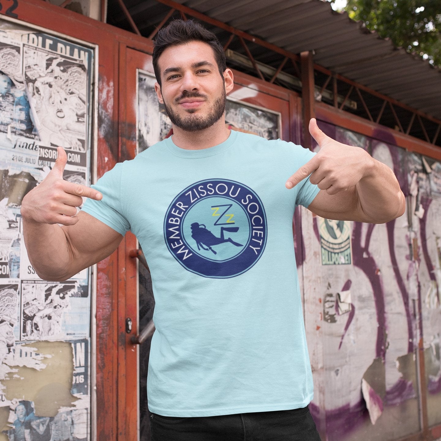 Member Zissou Society The Life Aquatic - T-Shirt