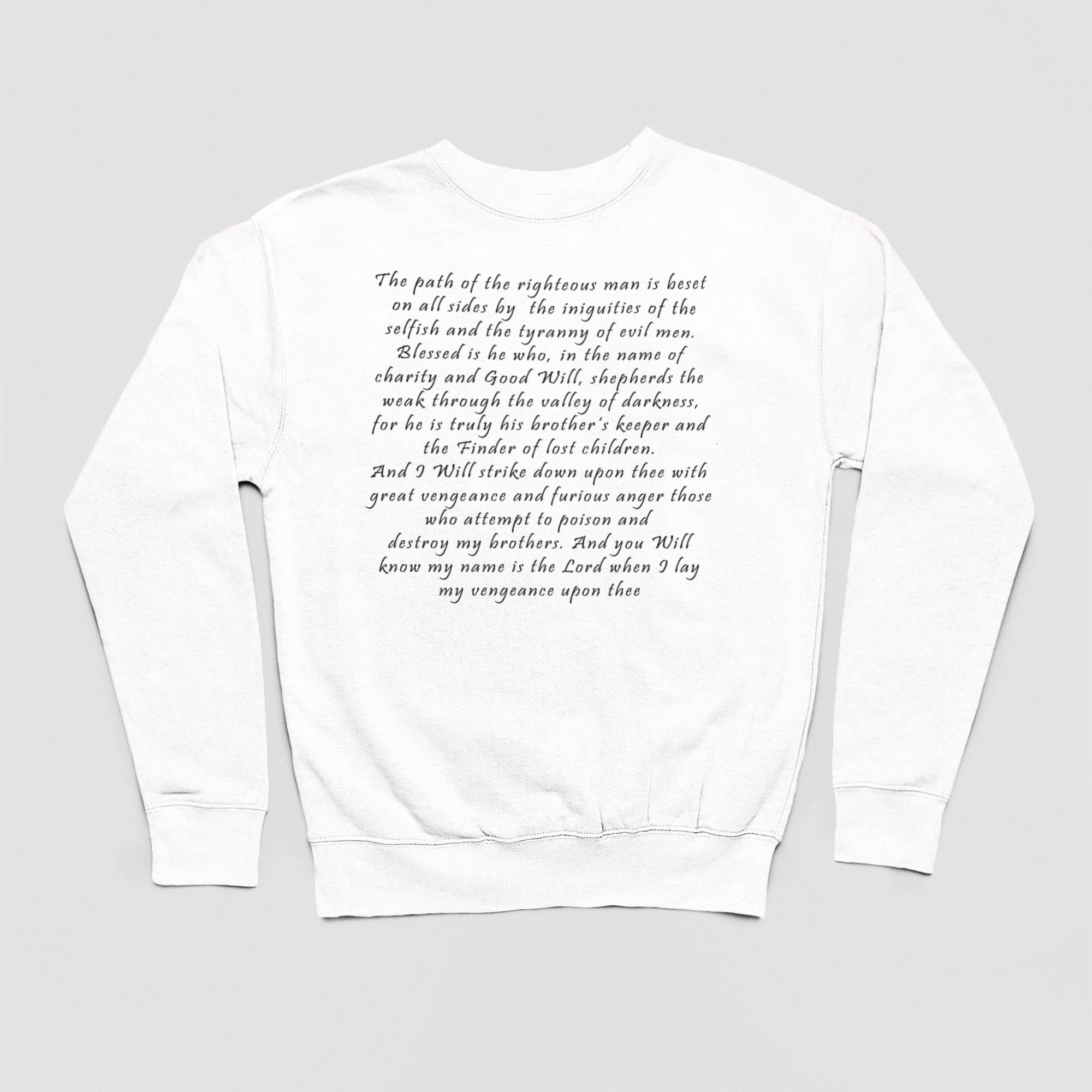 Ezekiel 25:17 Pulp Fiction - Sweatshirt