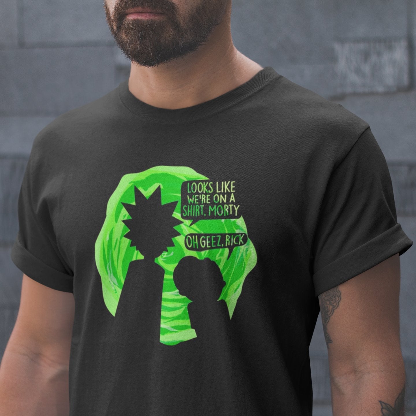 Oh Geez Rick Rick and Morty - T-Shirt