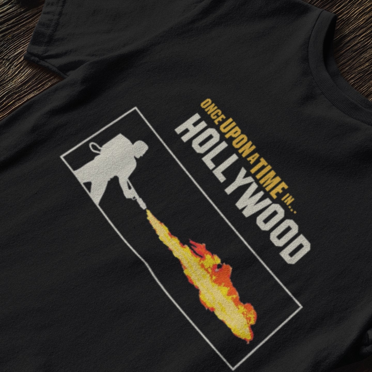 OUATIH Flamethrower Rick Dalton - T-Shirt